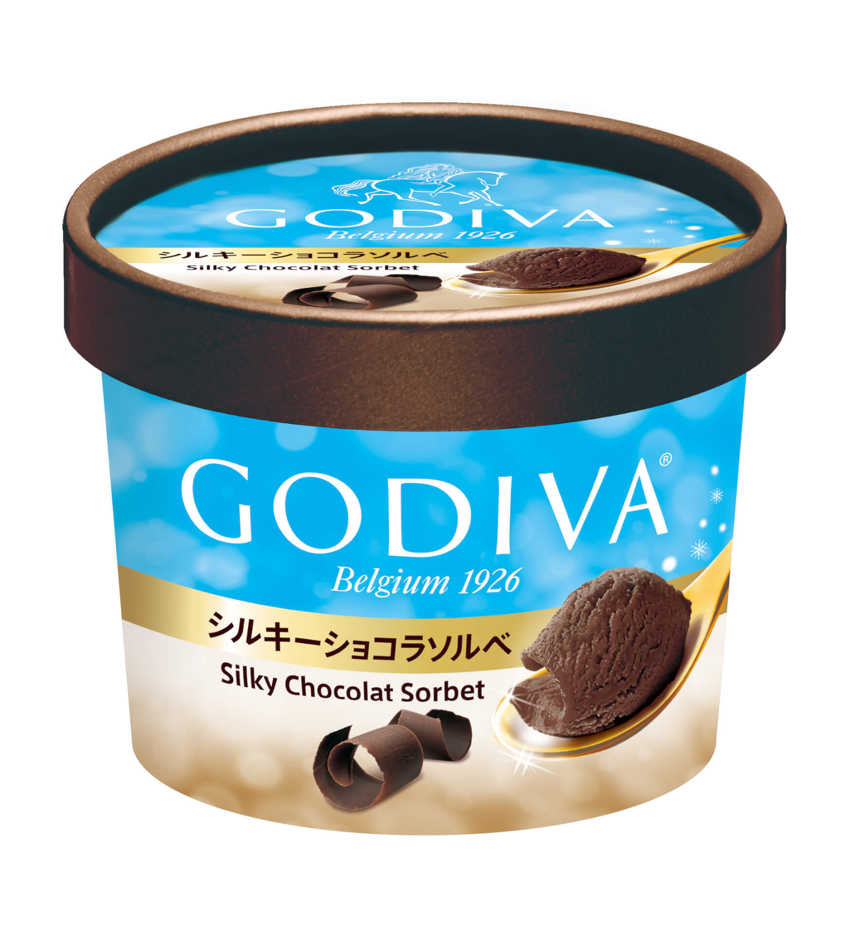 ゴディバのカップアイスに新フレーバー「シルキーショコラソルベ」が数量限定で登場！ gourmet210615_godiva_icecream_1