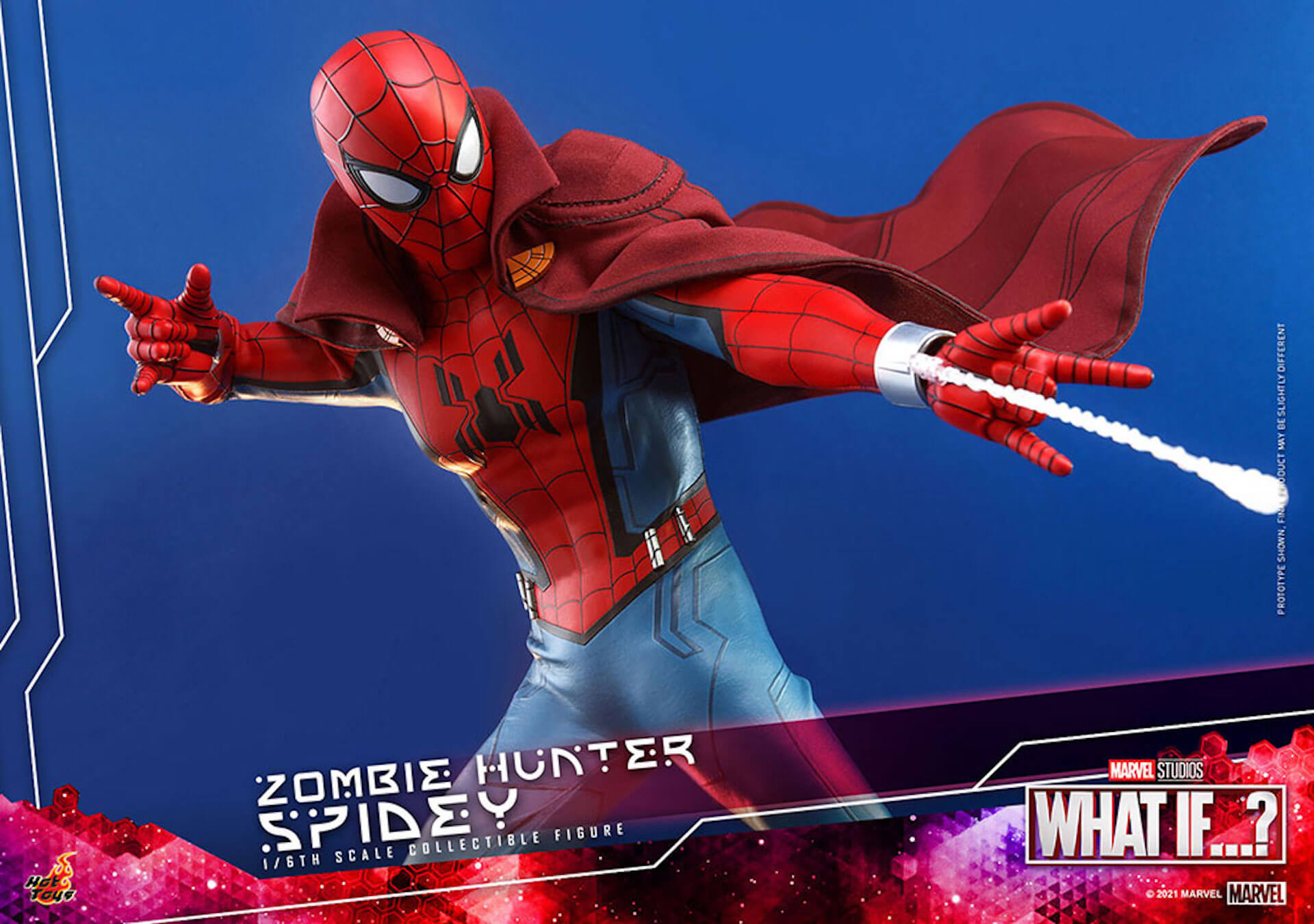 スパイダーマンがゾンビハンターに！？『ホワット・イフ…？』のゾンビハンター・スパイディがホットトイズでフィギュア化 art210806_spiderman_hottoys_4