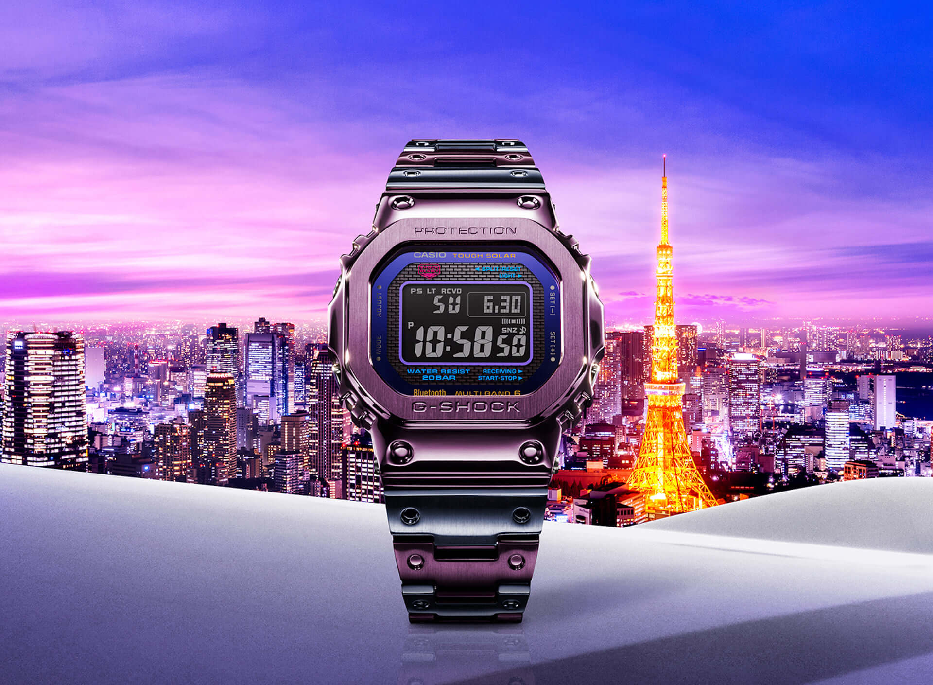 ベストセラー CASIO いつでもポイント10倍 G-SHOCK パープル CASIO GMW