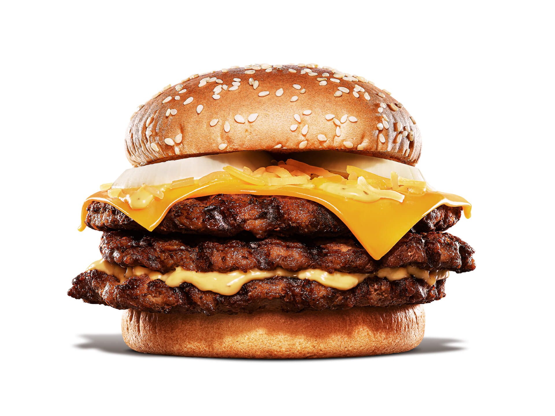 バーガーキングのビッグマウスシリーズにチーズたっぷり『チーズ＆チーズ ビッグマウスバーガー』＆ピリ辛『スーパースパイシー ビッグマウスバーガー』が登場！ gourmet210826_burgerking_3