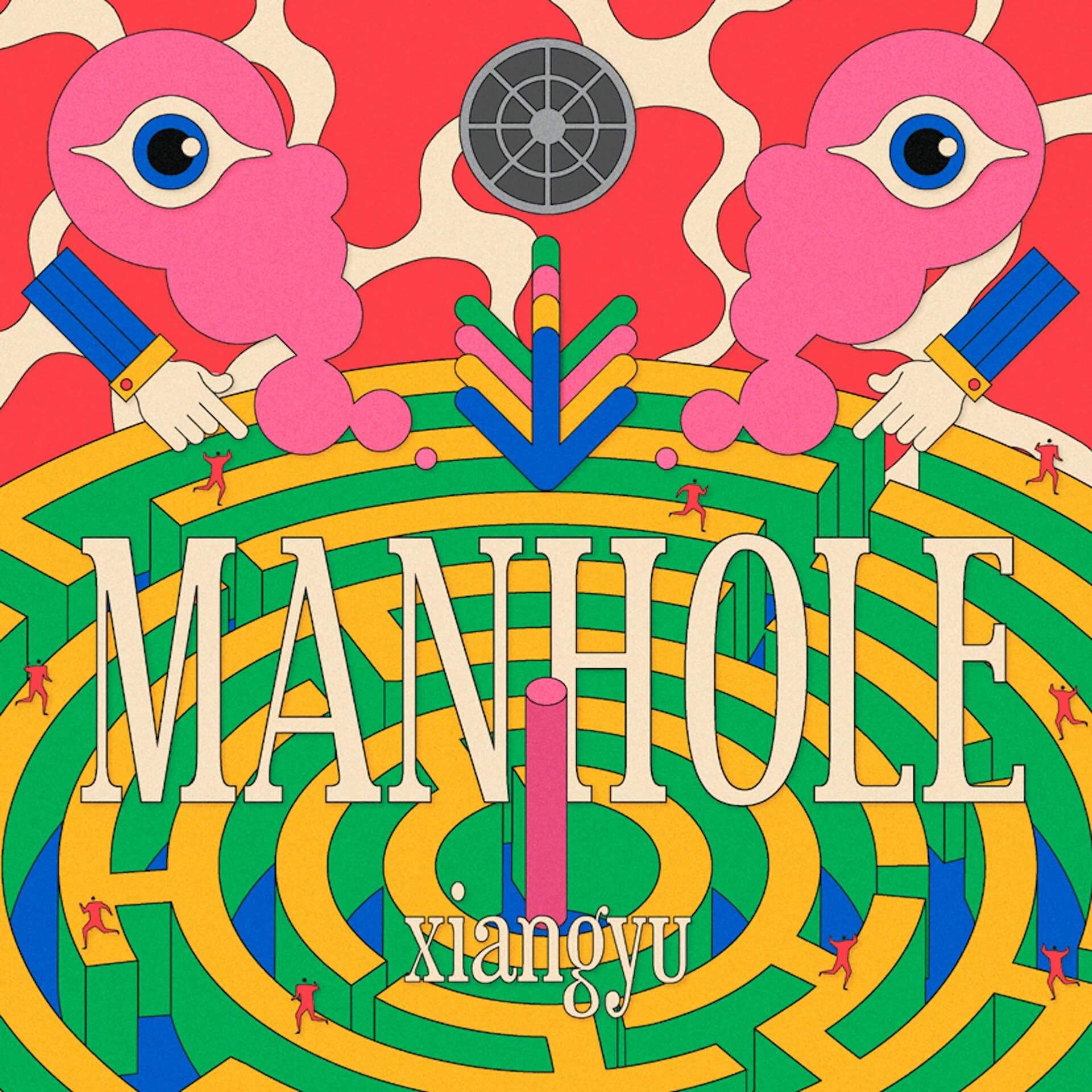 xiangyuがニューシングル“MANHOLE”をリリース！MVとオリジナルトートバッグも解禁 music210903_manholl_4