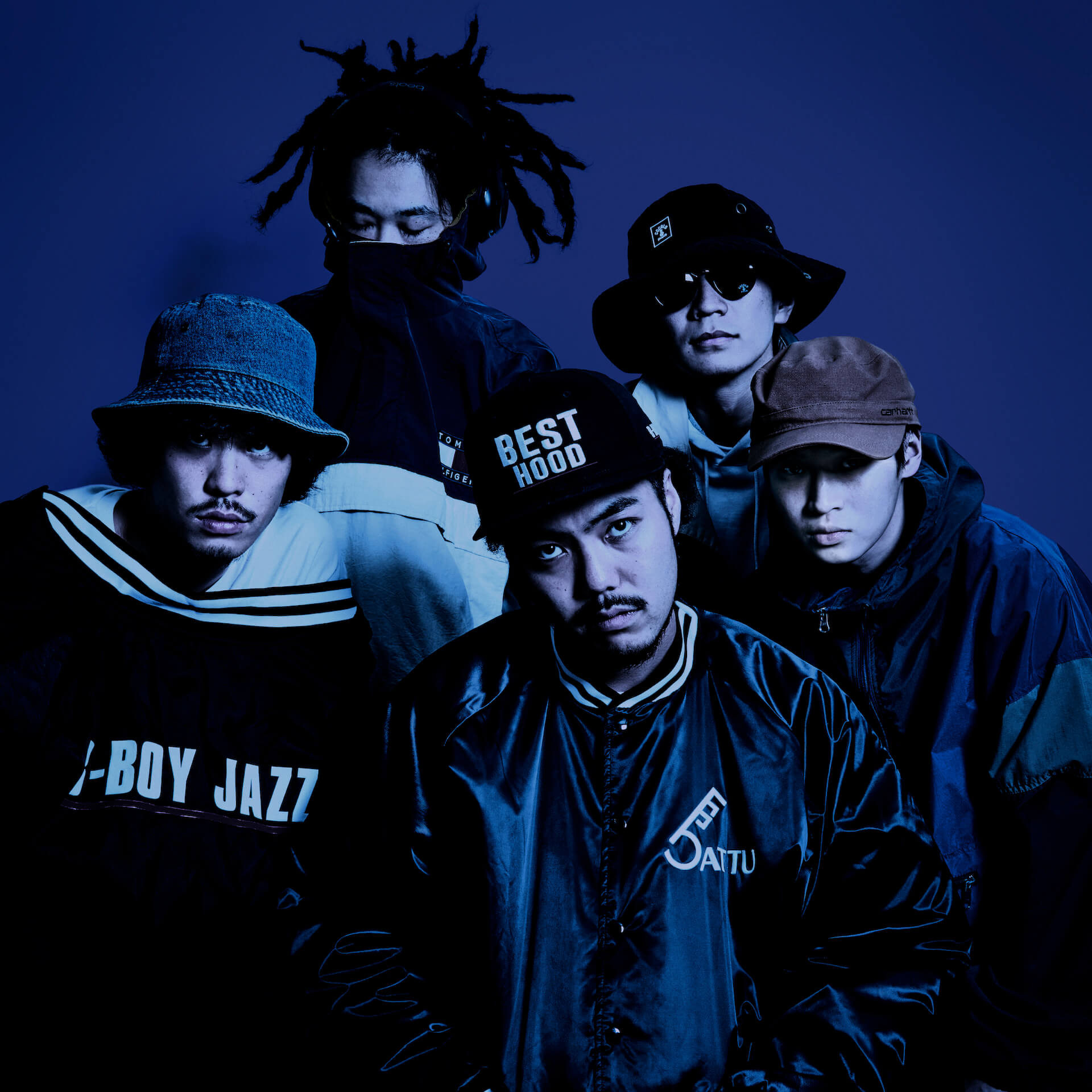 HIP HOPバンド・SATTU CREWによる1stアルバム『B-BOY JAZZ MOVEMENT』がリリース！ music210930_sattu_crew_01