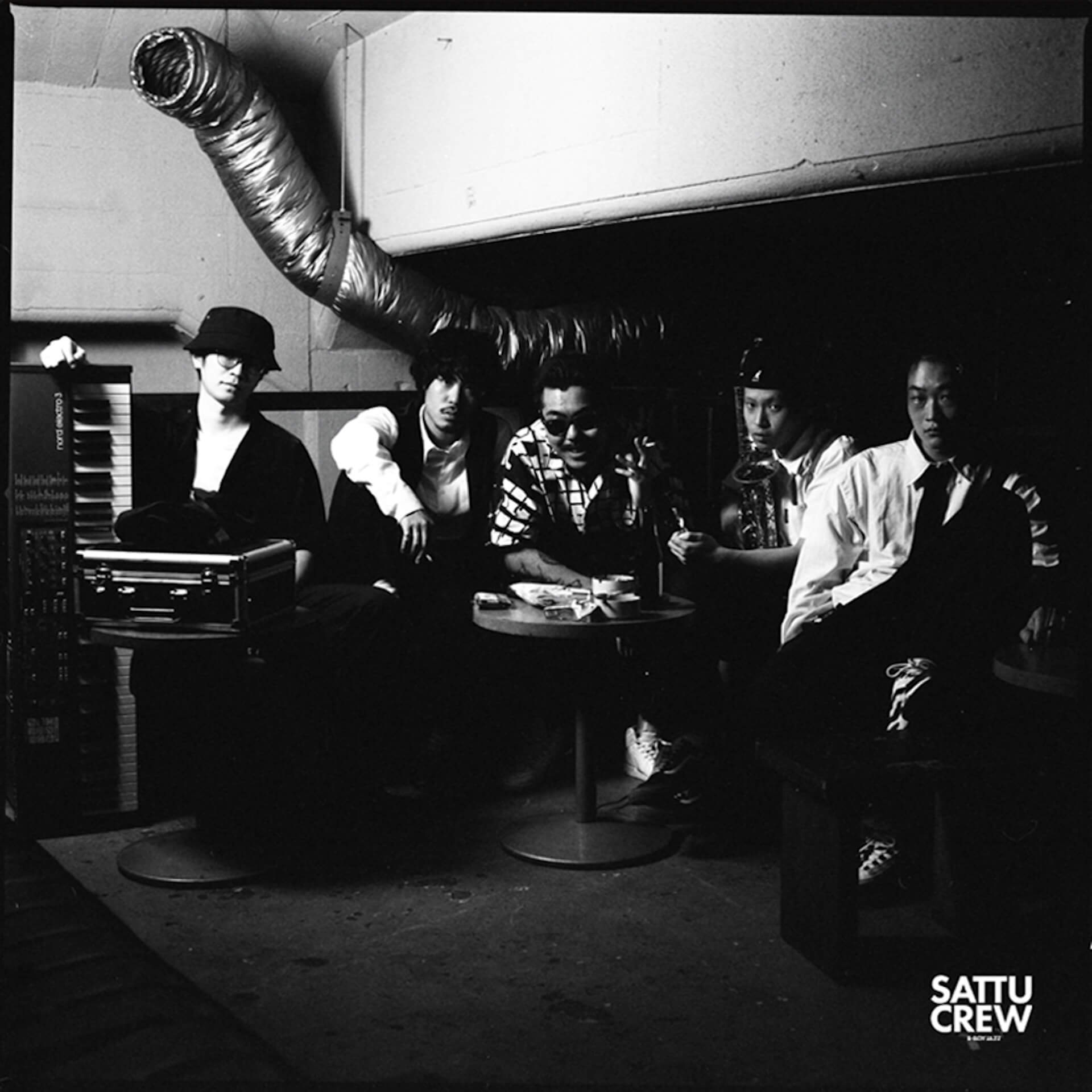 HIP HOPバンド・SATTU CREWによる1stアルバム『B-BOY JAZZ MOVEMENT』がリリース！ music210930_sattu_crew_02