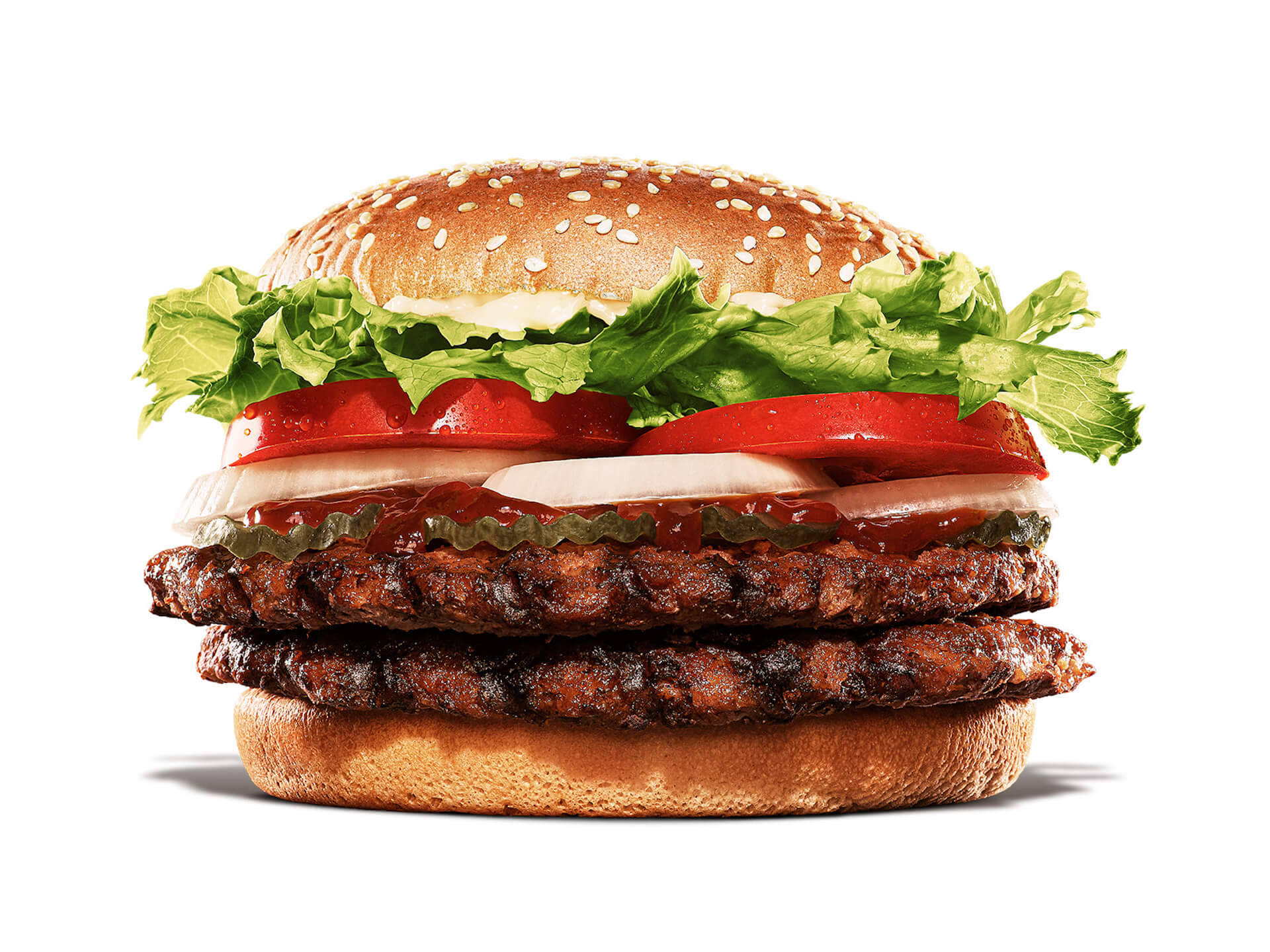 バーガーキングから日本初上陸のブルズアイBBQソースを使用した『スモーキーBBQダブルワッパー』が期間限定発売！ gourmet211007_burgerking_2