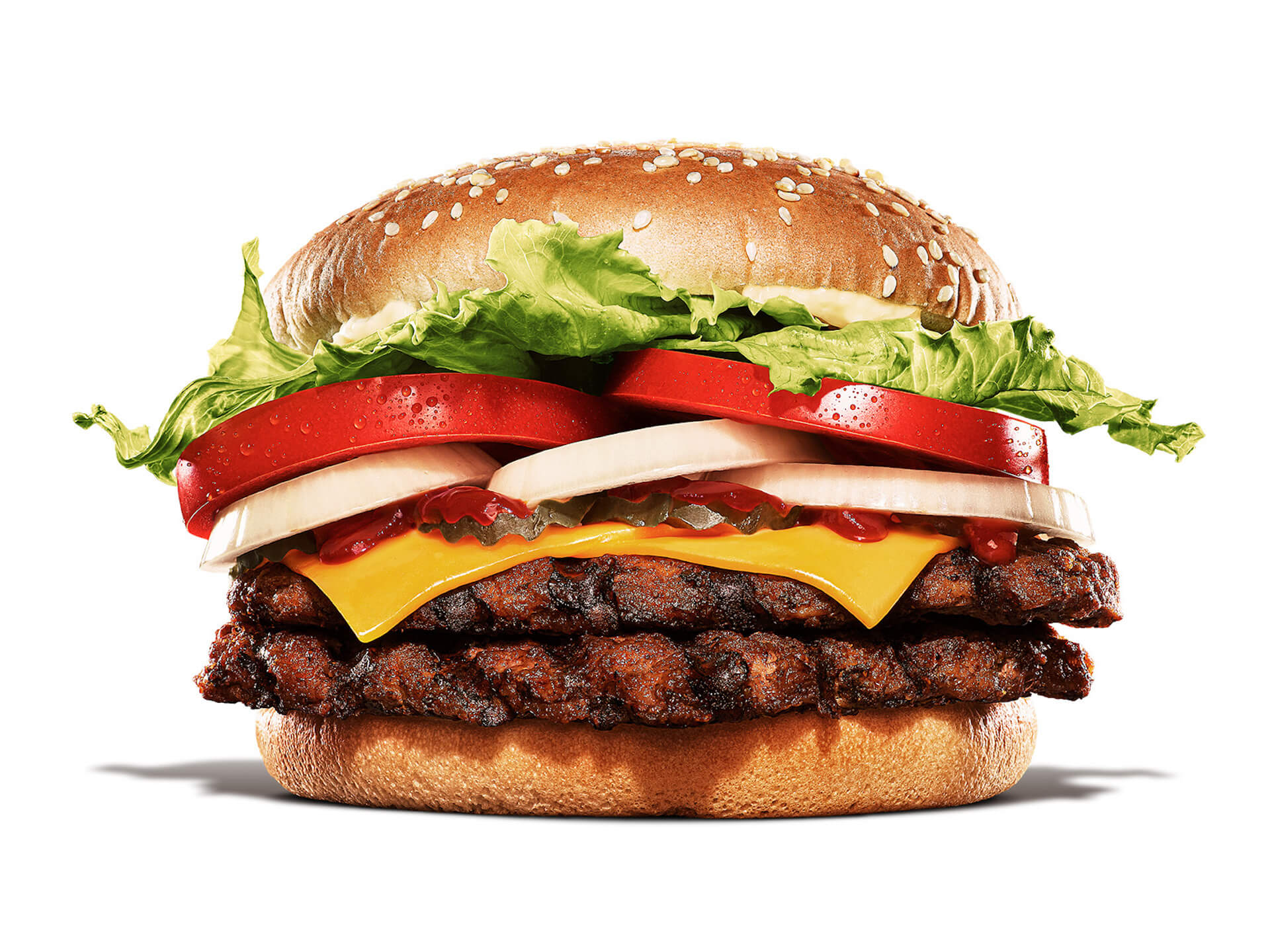 バーガーキングから日本初上陸のブルズアイBBQソースを使用した『スモーキーBBQダブルワッパー』が期間限定発売！ gourmet211007_burgerking_5