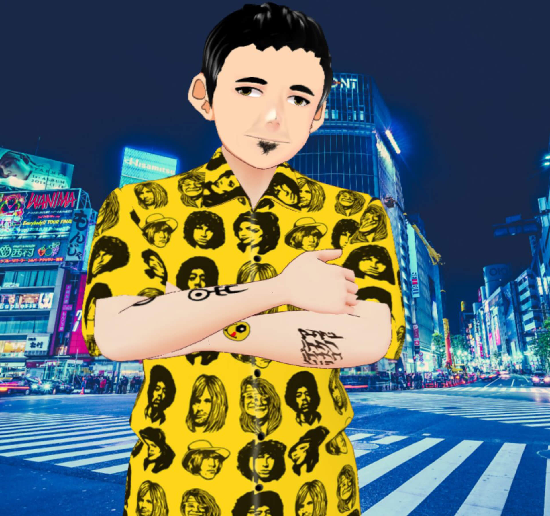 石野卓球がアバターに！バーチャル渋谷のハロウィーンフェスでSUPER DOMMUNE＜DJ IN THE MIRROR WORLD 3＞が開催 music211026_virtualshibuya_dommune_3