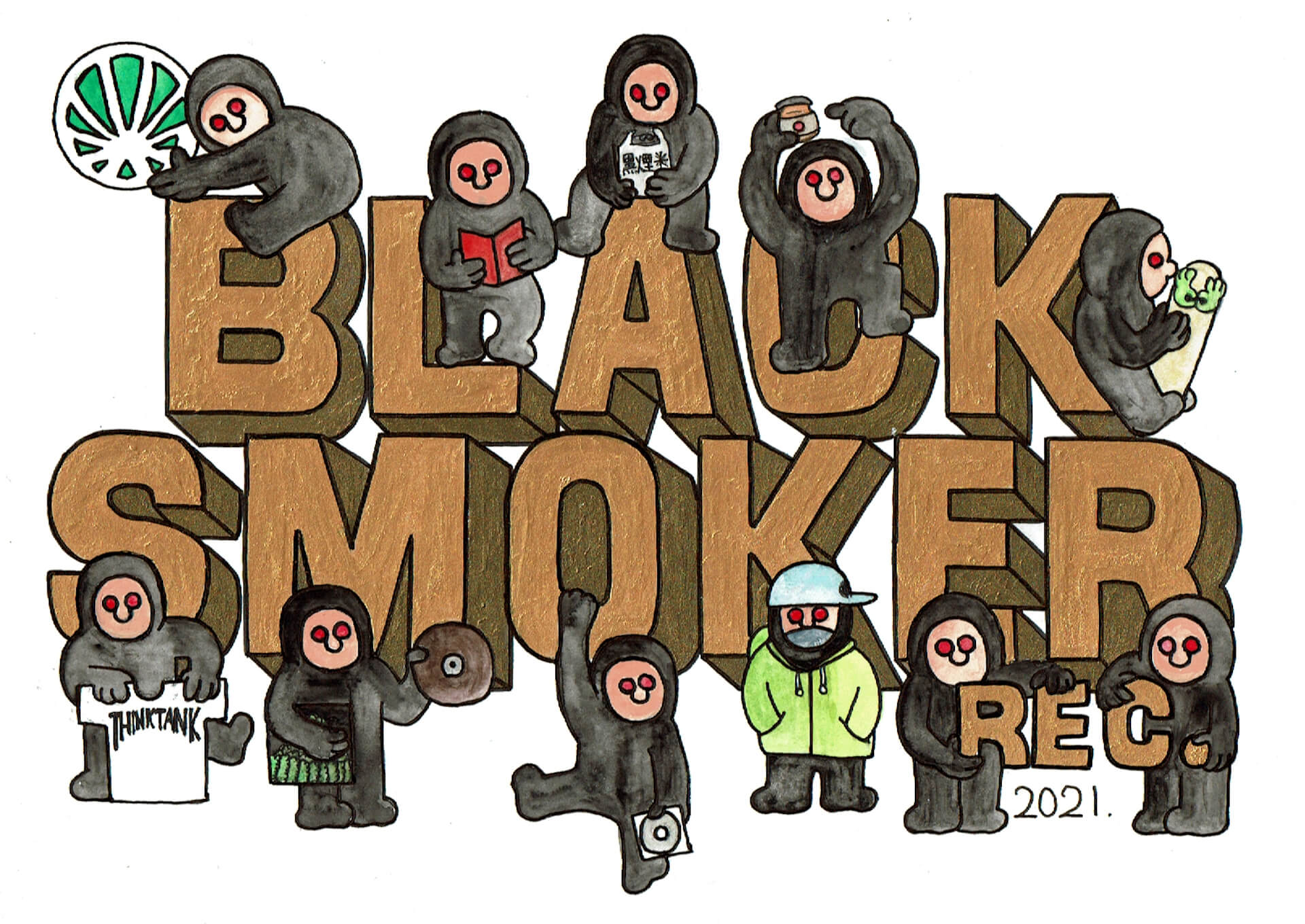 BLACK SMOKERによるアート・エキシビジョン＜BLACK GALLERY＞が2年ぶりに開催｜今回のテーマは「癒し（EASE）」 art-culture211102-blackgallery2021