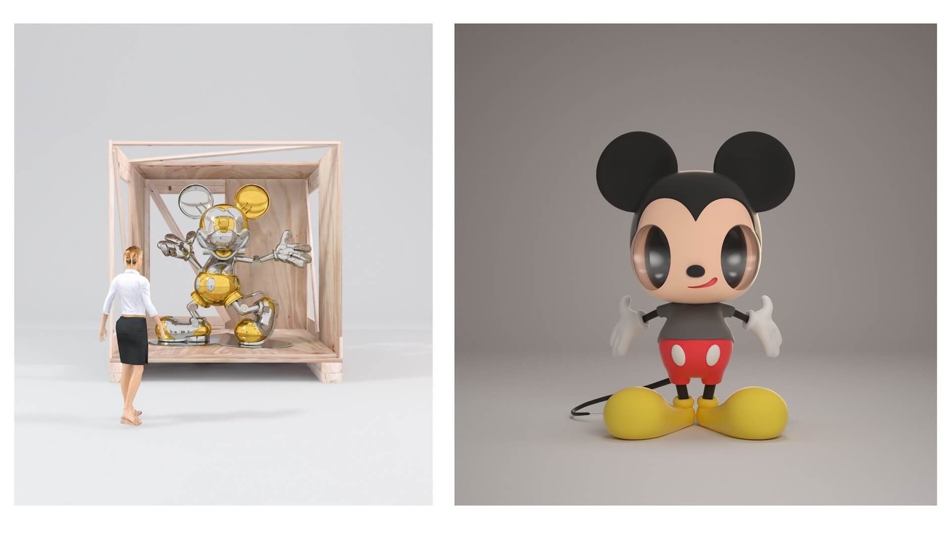 お得限定SALE Javier Calleja ハビア カジェハ Mickey Mouse Nowの通販