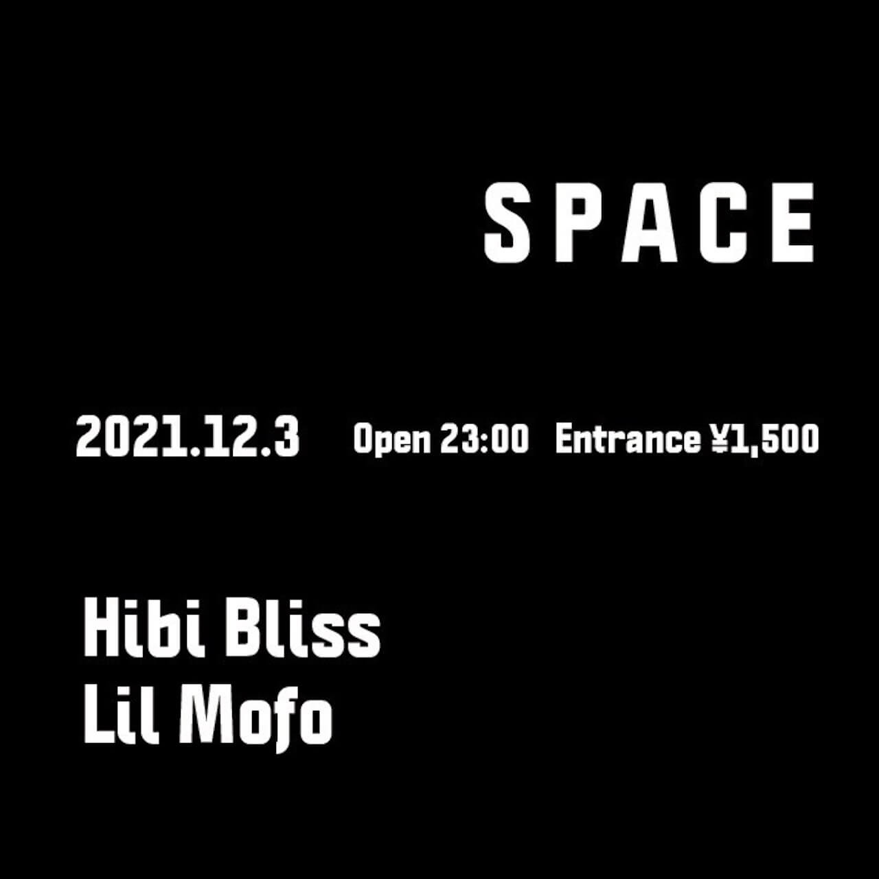 Bad Vibes Only──Hibi BlissとLil Mofoによる“本物のパーティ”が新宿SPACEにて開催 music211125-lilmofo-hibibliss-space-shinjuku-2