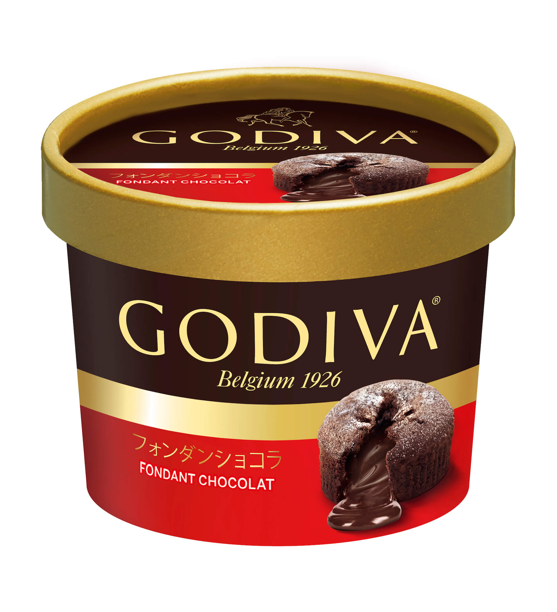 溶け出すチョコレートソースが病みつき！GODIVAのカップアイス「フォンダンショコラ」が数量限定で登場 gourumet211129_godiva_01