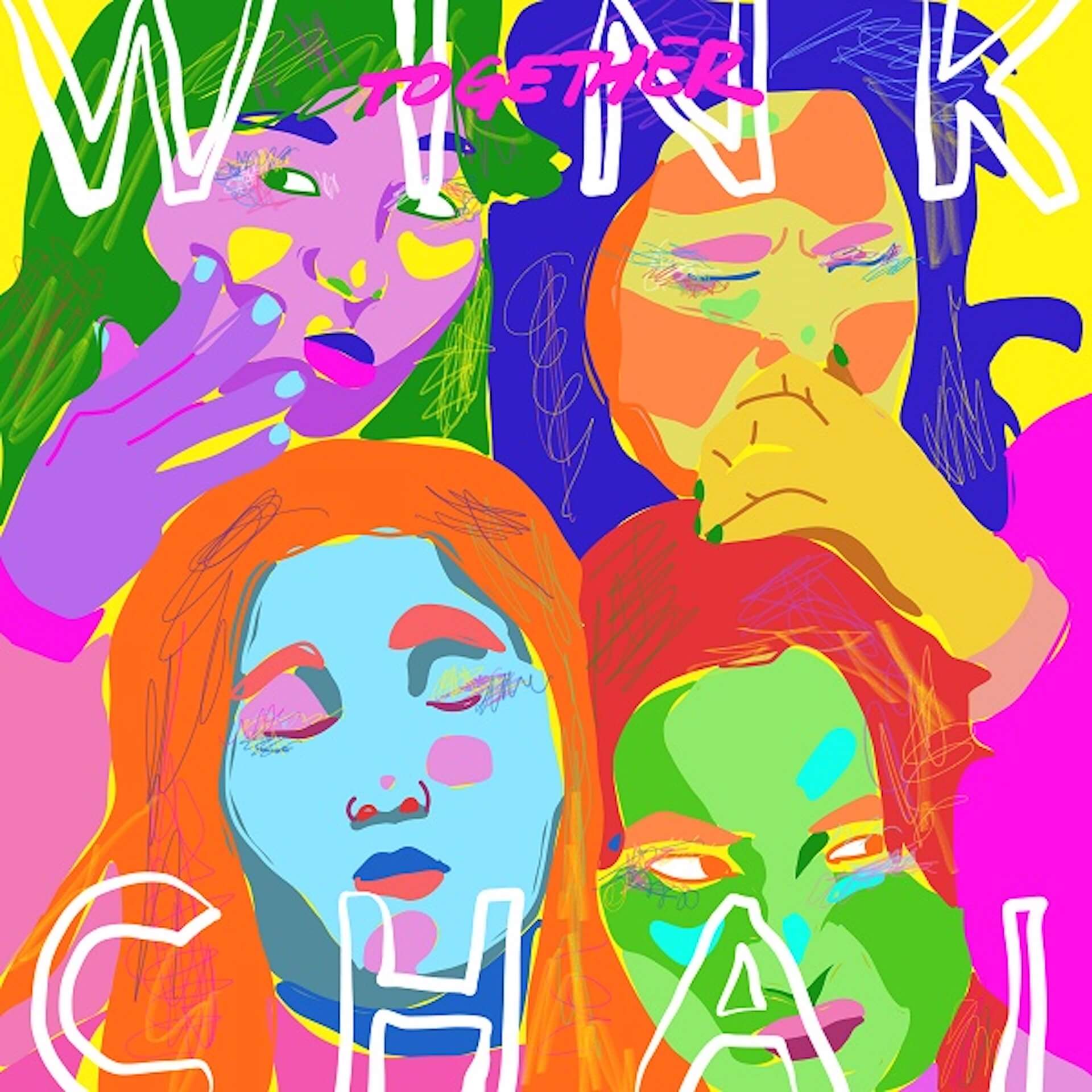 CHAIのリミックスEP『WINK TOGETHER』収録曲“END（Confidence Man Remix）”が本日配信リリース！ music211201_chai_2