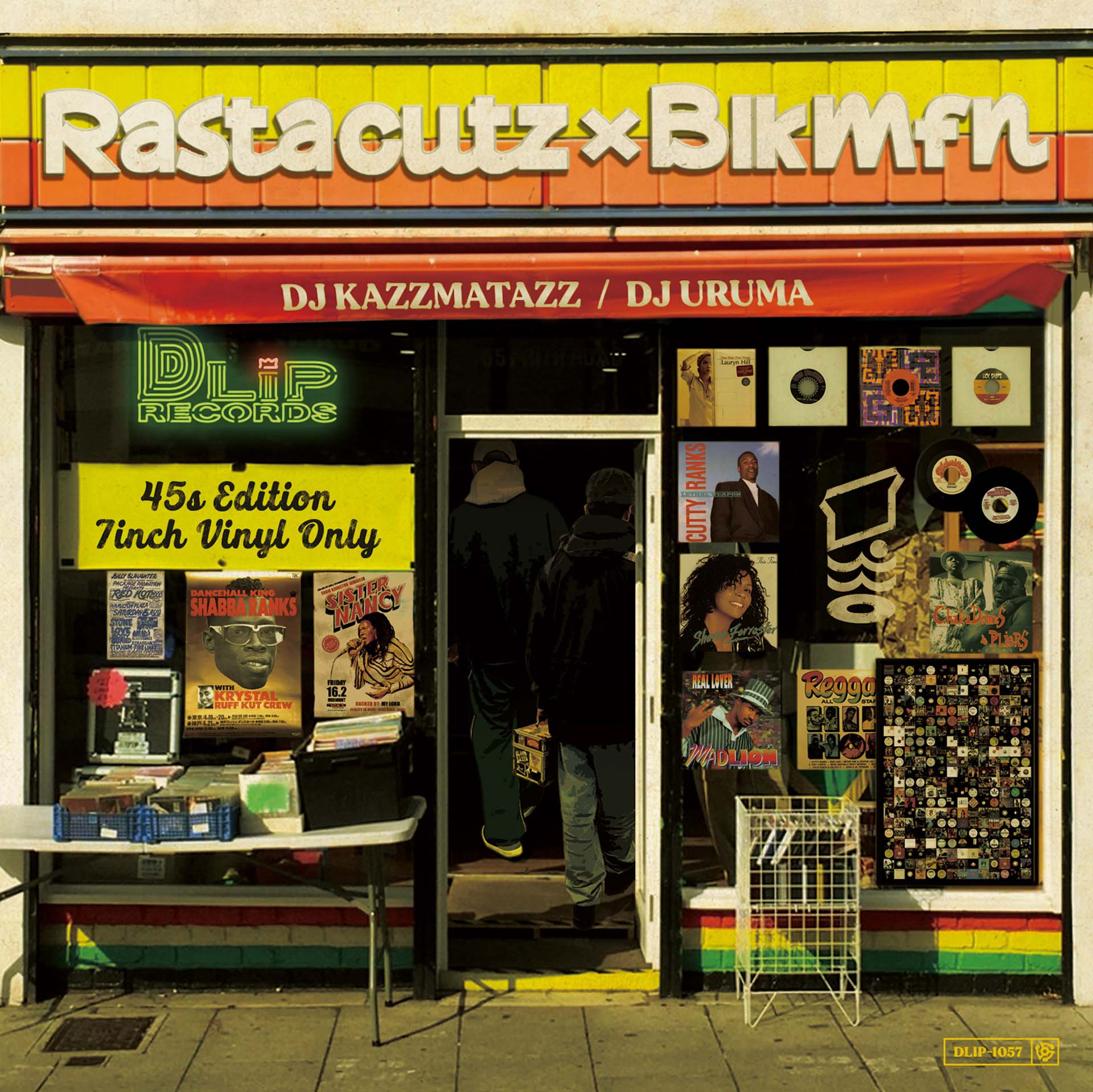 DJ URUMAとKAZZMATAZZによるレゲエミックス『RASTA CUTZ × BLK MFN』がCDとTAPEで登場！ music211201_djuruma_mix_03