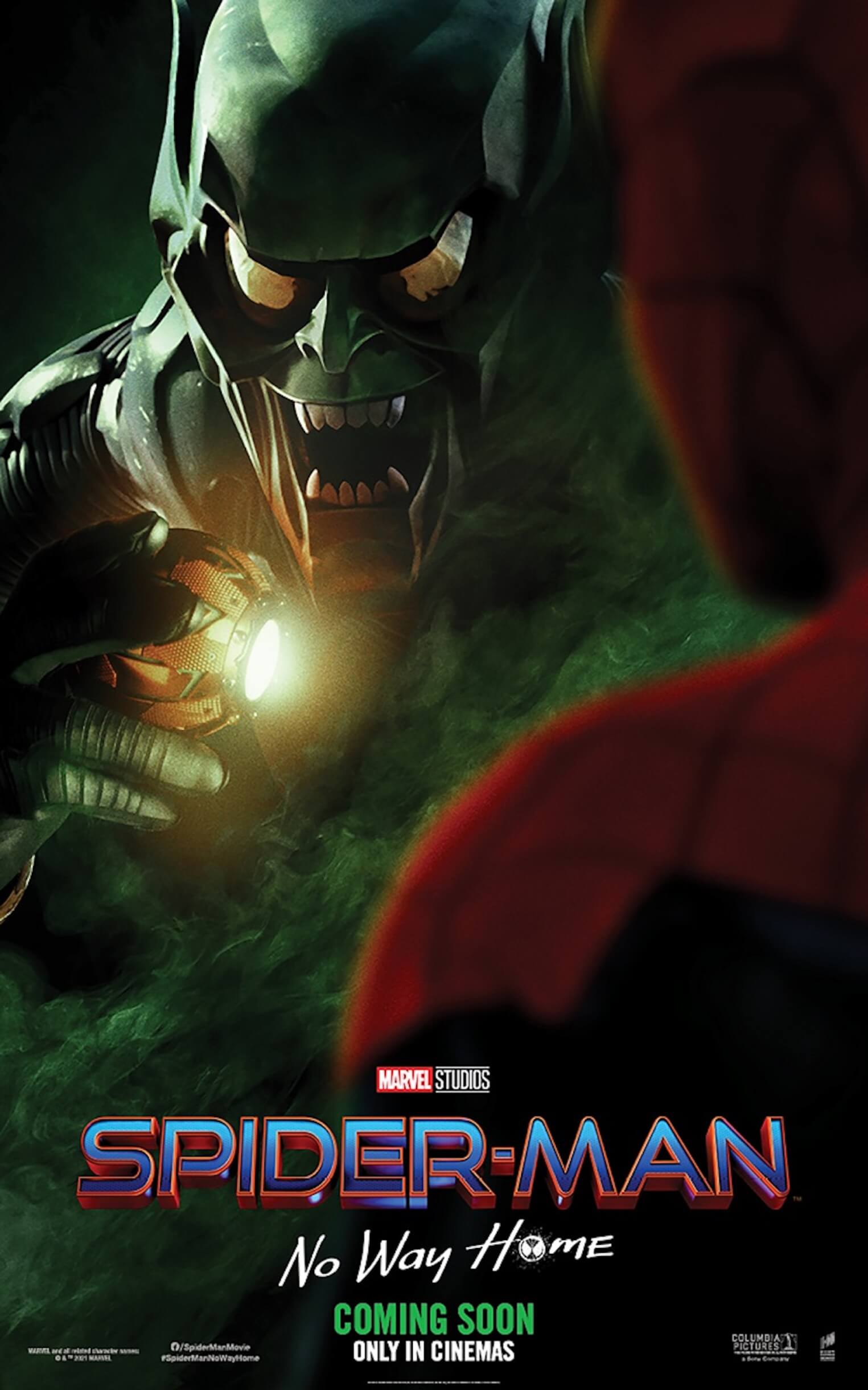 ウィレム・デフォー、ジェイミー・フォックスの出演も発表！『スパイダーマン：ノー・ウェイ・ホーム』のヴィラン3人が映し出されたキャラクターポスターが解禁 film211206_spiderman_nwh_2