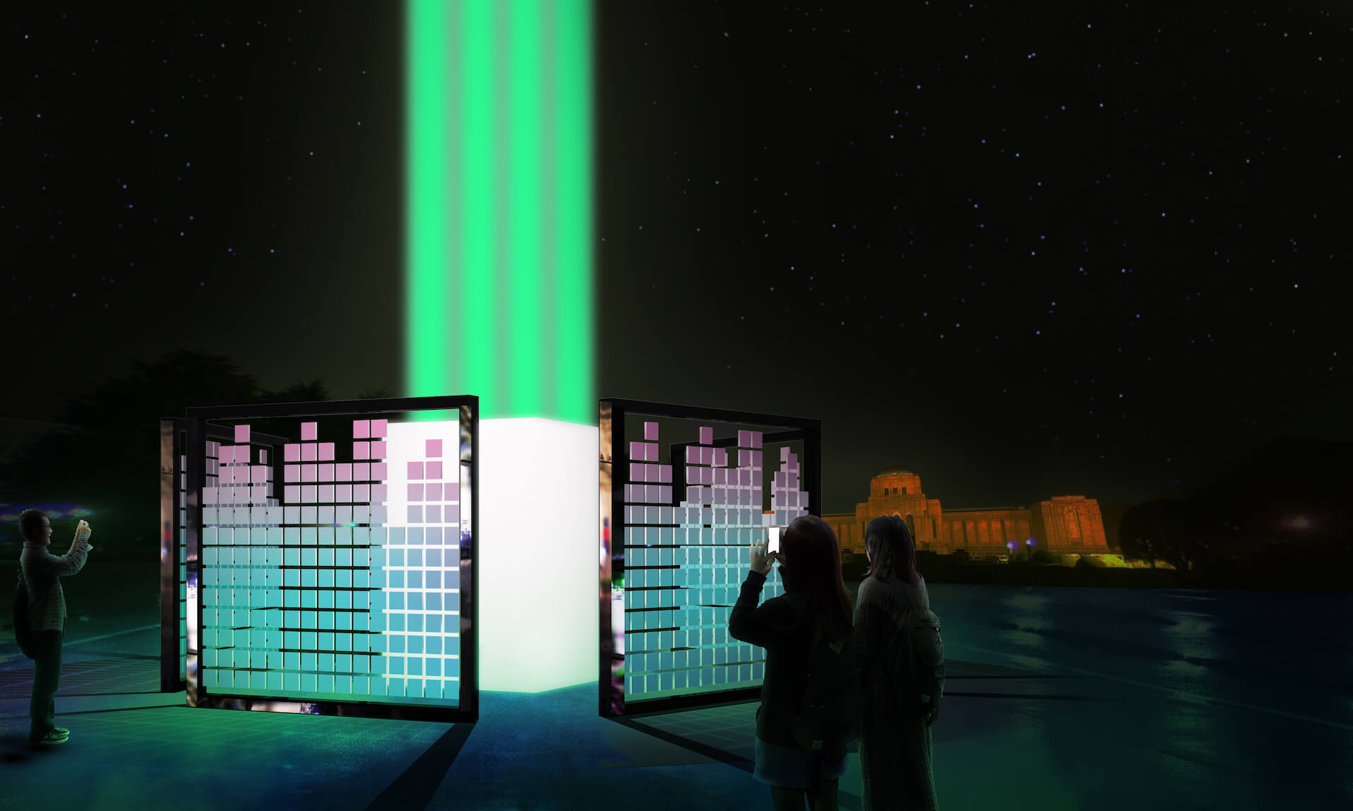プロジェクションマッピング国際大会と没入型レーザーイルミネーションが楽しめる＜TOKYO LIGHTS＞が開催決定！ art211116_tokyo-lights-02