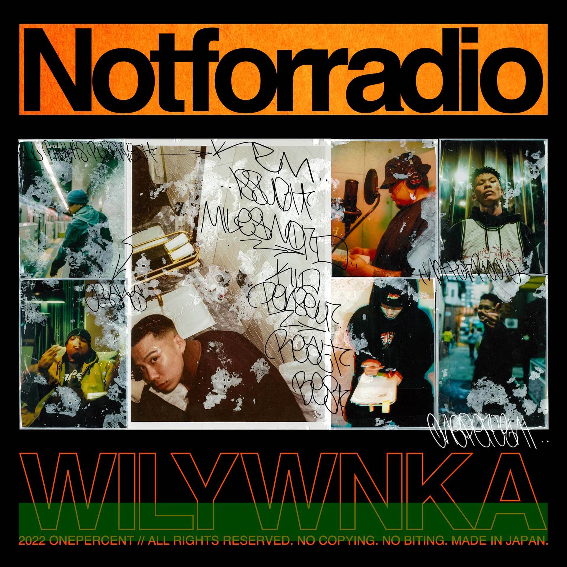 WILYWNKAが新作EP 『NOT FOR RADIO』を配信リリース！KID PENSEUR、BES、REAL-T、kZm、MILES WORD、ISSUGIが客演参加 music_220113_wilywnka_01