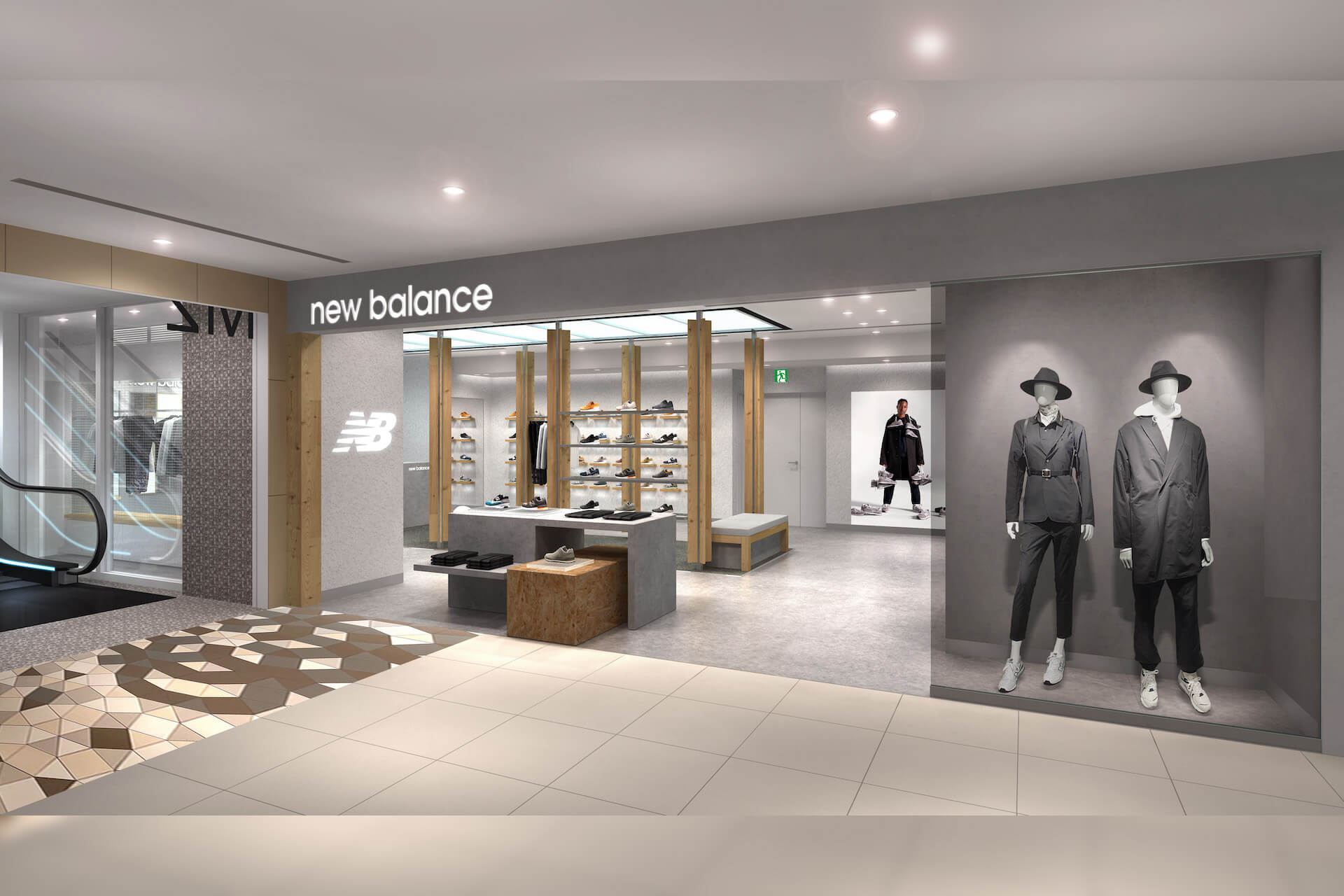 ニューバランスのブランドを象徴する新ストアが日本初出店！足を360度
