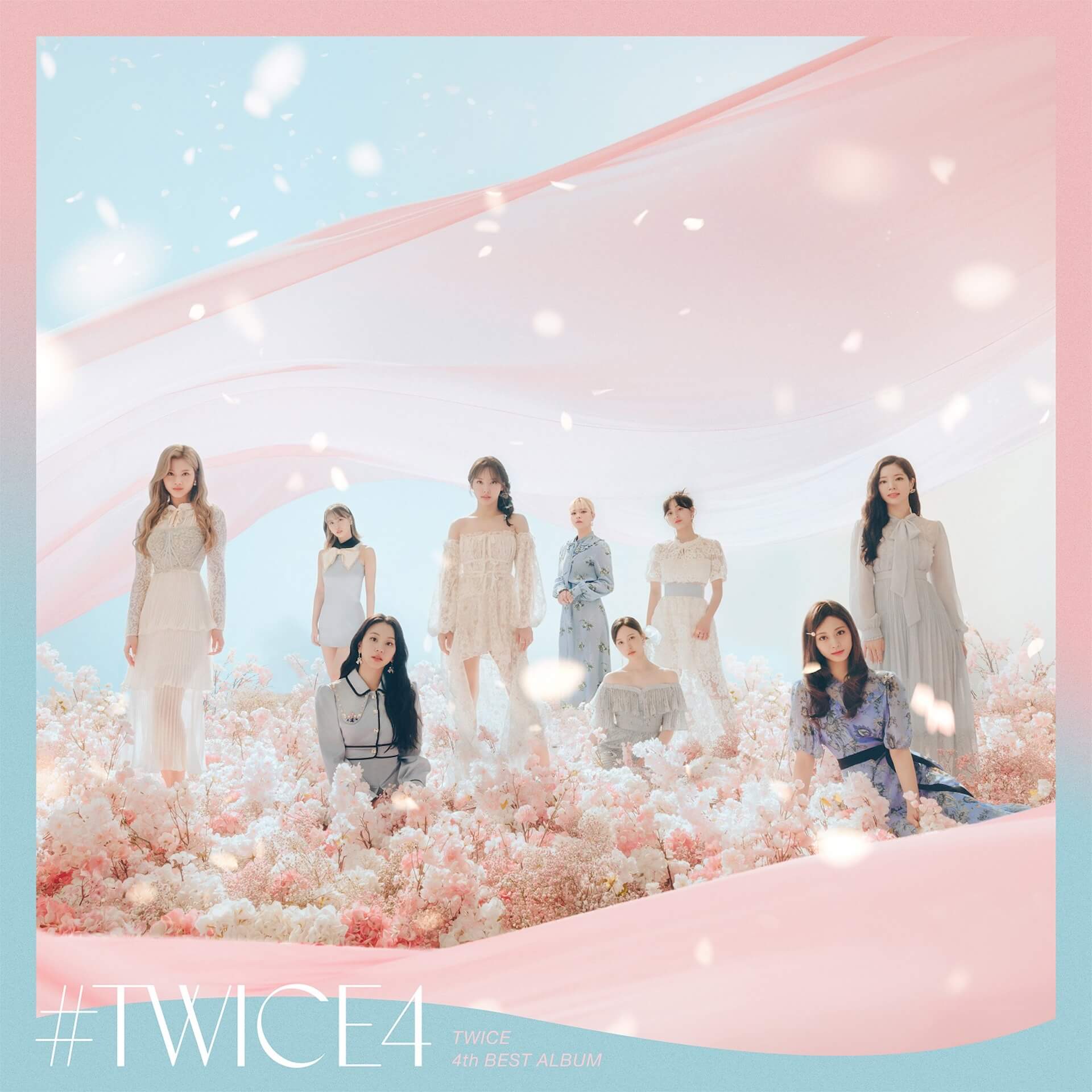 TWICEが4thベストアルバム『#TWICE4』のビジュアル解禁！人気楽曲の日本語バージョン収録 music220208_twice-01