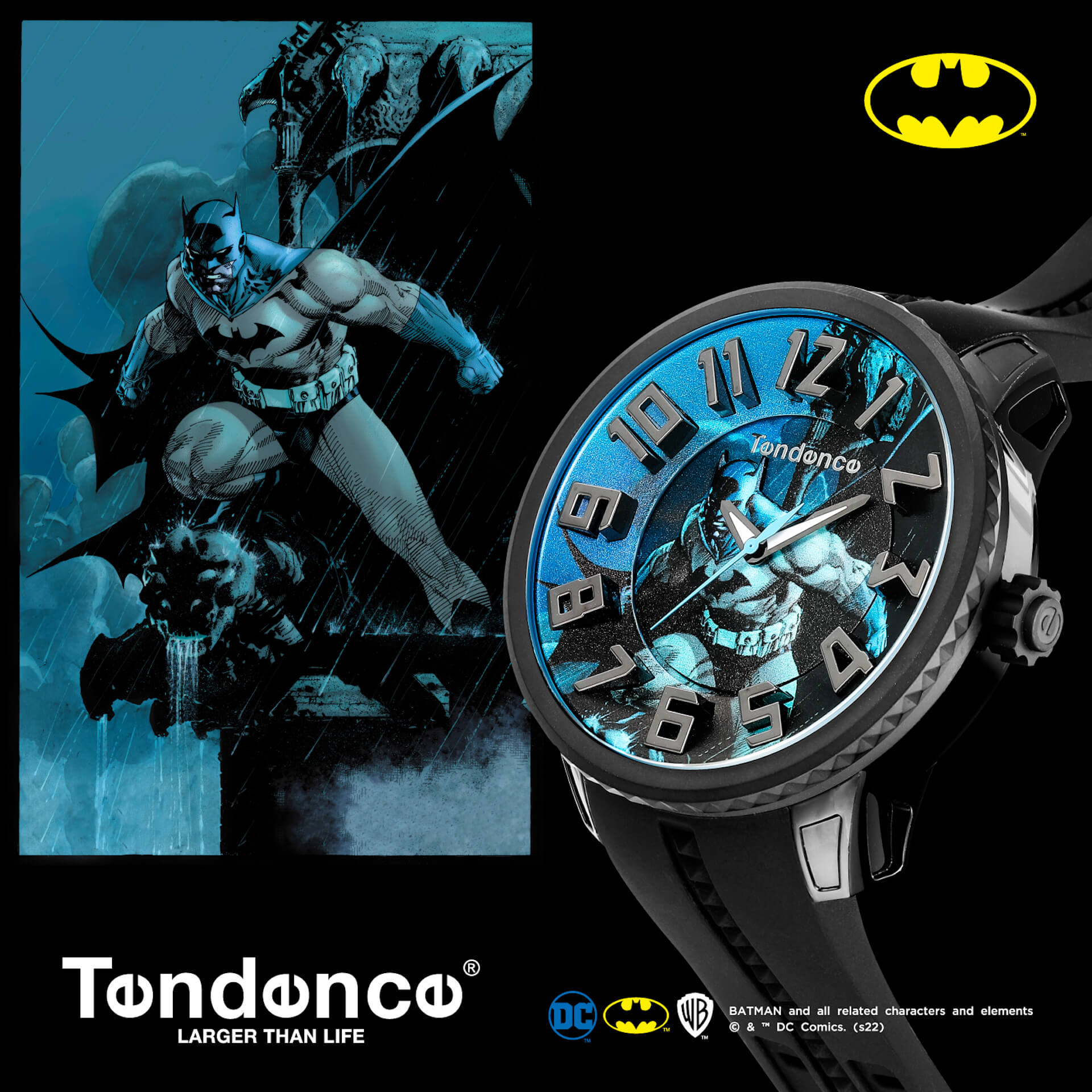 Tendenceが『バットマン』とコラボレーションした腕時計を発売！特典付き予約発売も開始 life_220201_tendence_batman_4