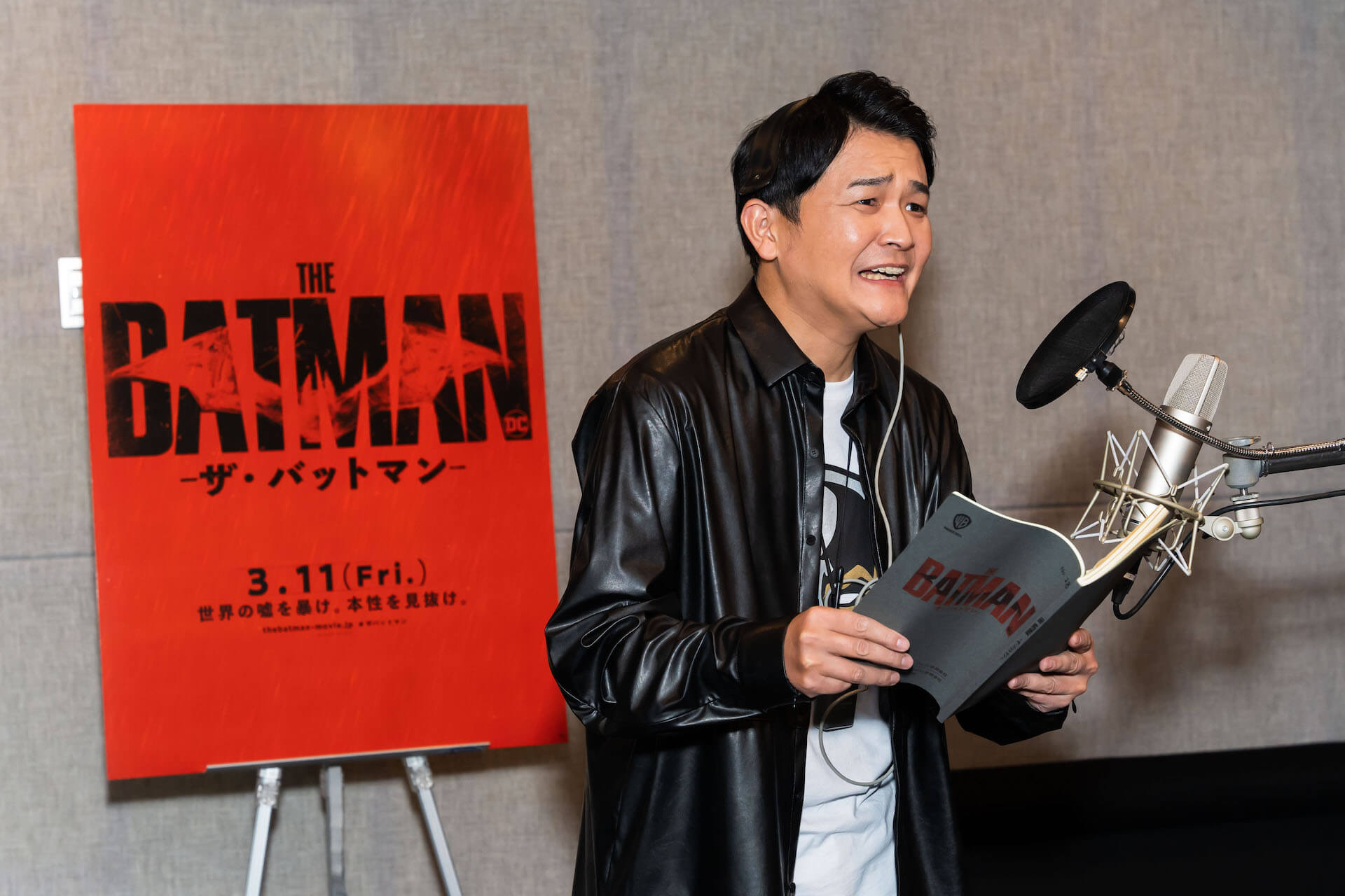バットマン/BATMAN アニメ 吹き替え 声優 サイン 色紙 ザ・バットマン」吹き替え版キャストに櫻井孝宏、ファイルーズ