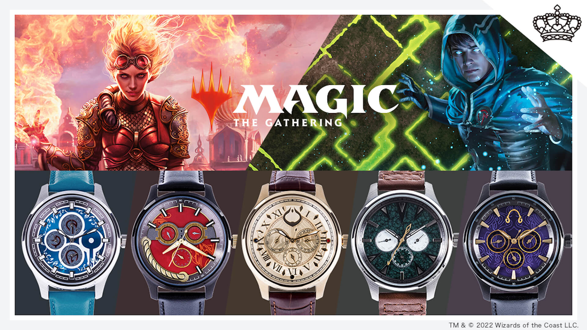 『マジック：ザ・ギャザリング』コラボ腕時計が受注⽣産限定で新登場！ life_220217_mtg_sg_07