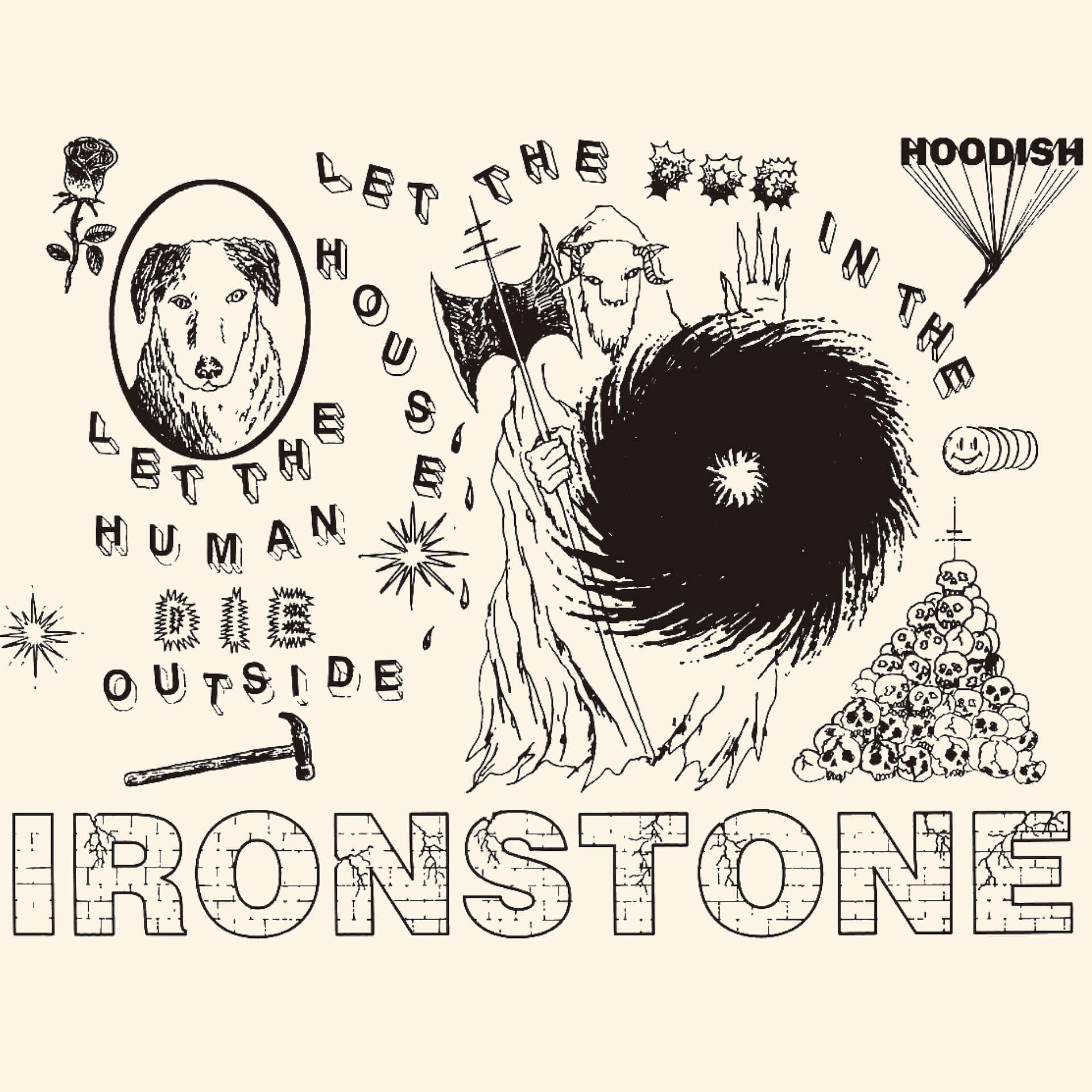 「魔ミュージック」を提唱するIRONSTONEの1stアルバムが〈Hoodish Recordings〉からリリース music220226-ironstone-1