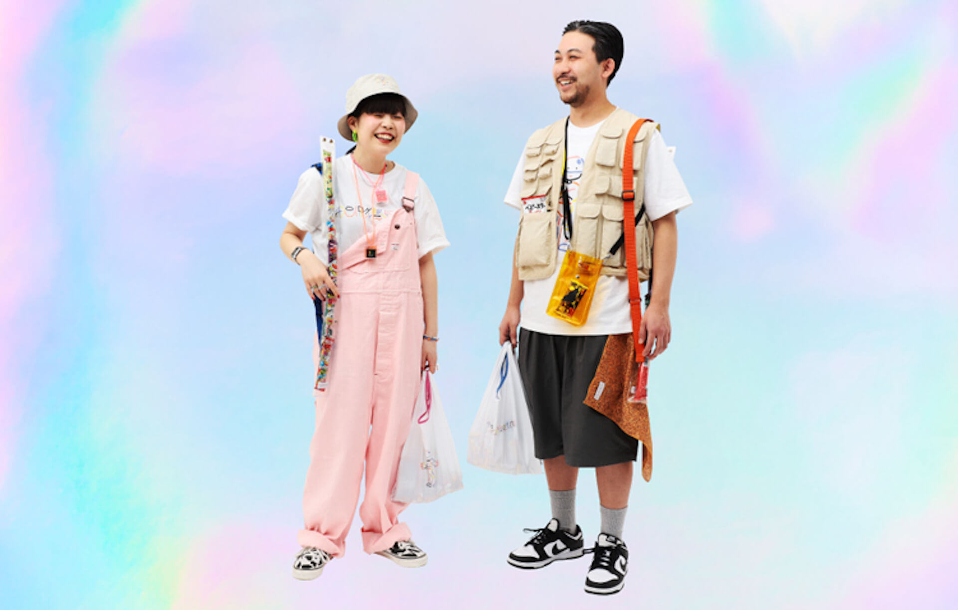 駄菓子とBEAMS JAPANがコラボ！うまい棒、チロルチョコ、ブラックサンダー、ベビースターがピッタリ入る「駄菓子ベスト」も登場 music_220405_dagashijapan_08