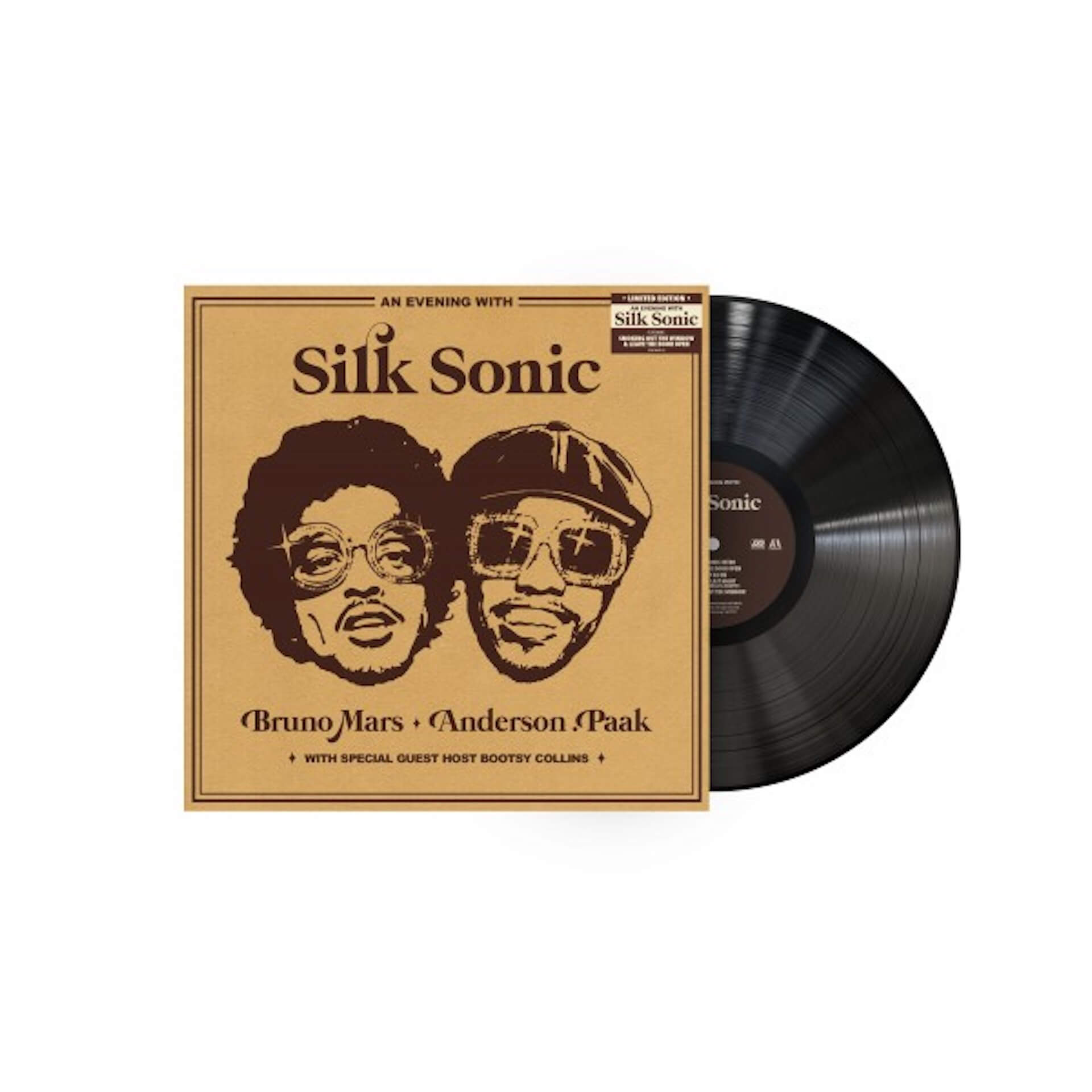 Silk Sonic『An Evening With Silk Sonic』のアナログ盤が発売｜第64回グラミー賞で全4部門受賞 music_220405_silksonic_02