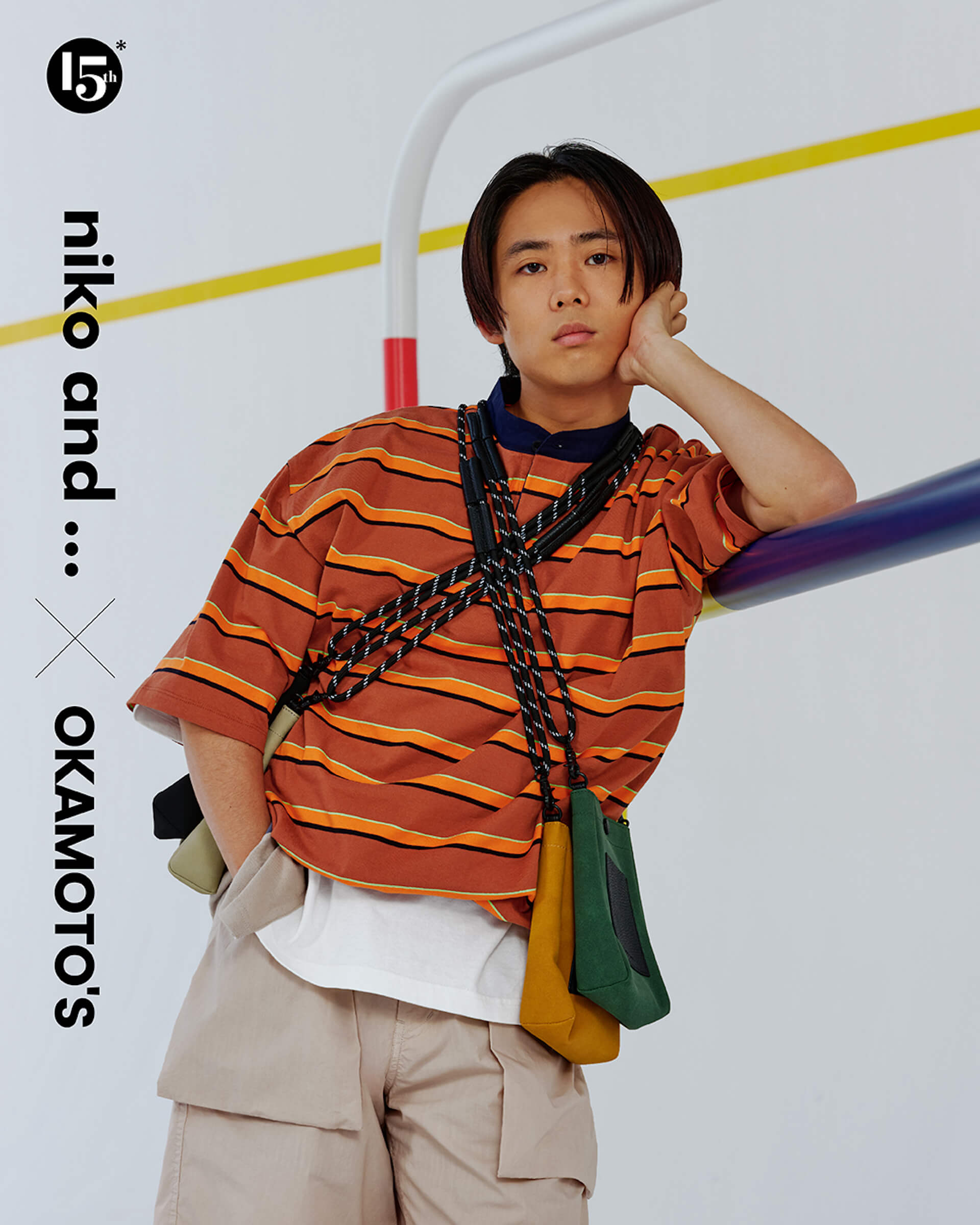 「niko and ...」15周年記念キャンペーン第2弾にOKAMOTO'Sが登場｜即興の音楽実験を収めたMV公開 fashion220520_nikoand-04
