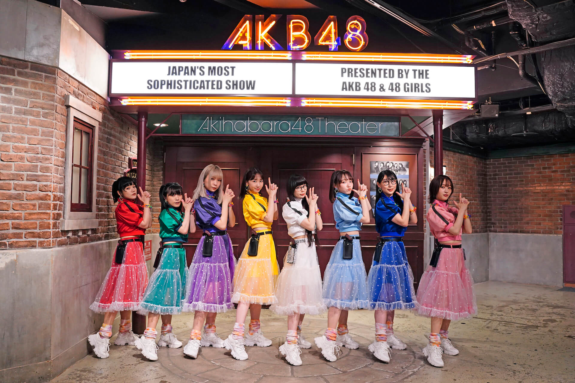 柏木由紀プロデュース・SPY、AKB48のカバー“大声ダイヤモンド”のパフォーマンス動画が公開 music220530-spy-1