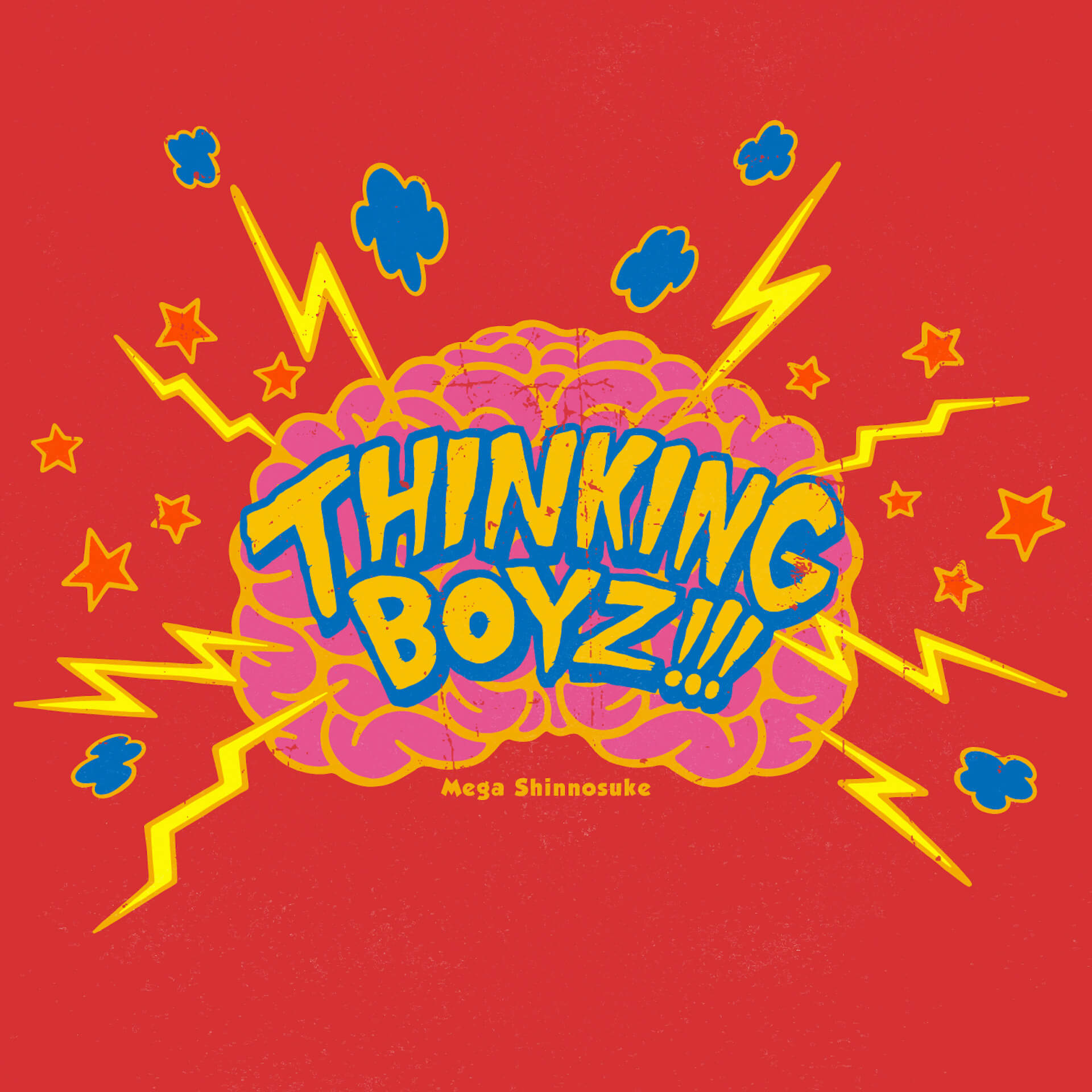 Mega Shinnosukeの新曲“Thinking Boyz！！！”が本日配信リリース！ディレクターISSEIとのコラボMVも公開 music210604_mega_TB3