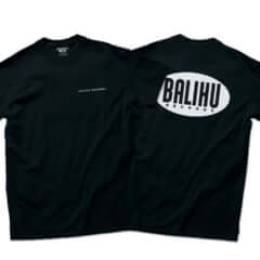 Balihu Records Tシャツ・黒