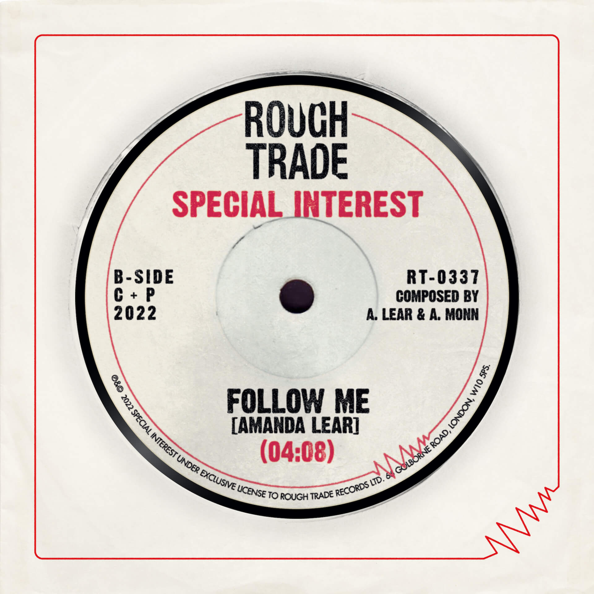 大注目の4人組ノーウェーヴバンド・Special Interestが70年代ディスコ・クラシックをカバー｜〈Rough Trade〉の初期スリーヴにインスパイアされた7インチ発売 music220712-specialinterest2