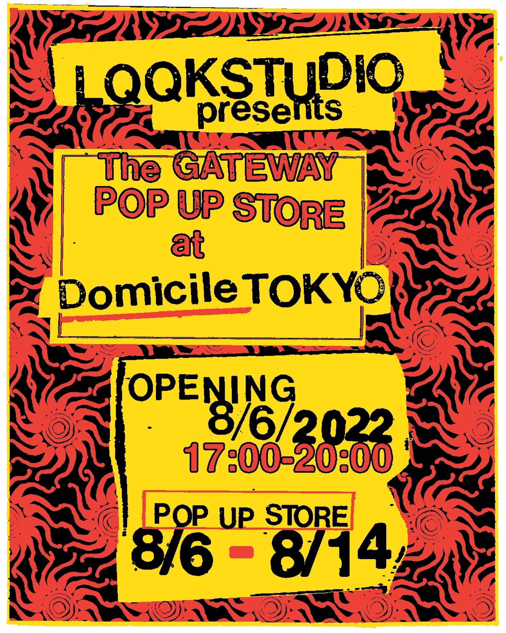 DOMICILE TOKYO、LQQKSTUDIOを迎えポップアップストアと5周年パーティーを開催｜Black Culture Rave、Stonie Blue、J. Albertらが来日 music220804-domiciletokyo-lqqkstudio-6