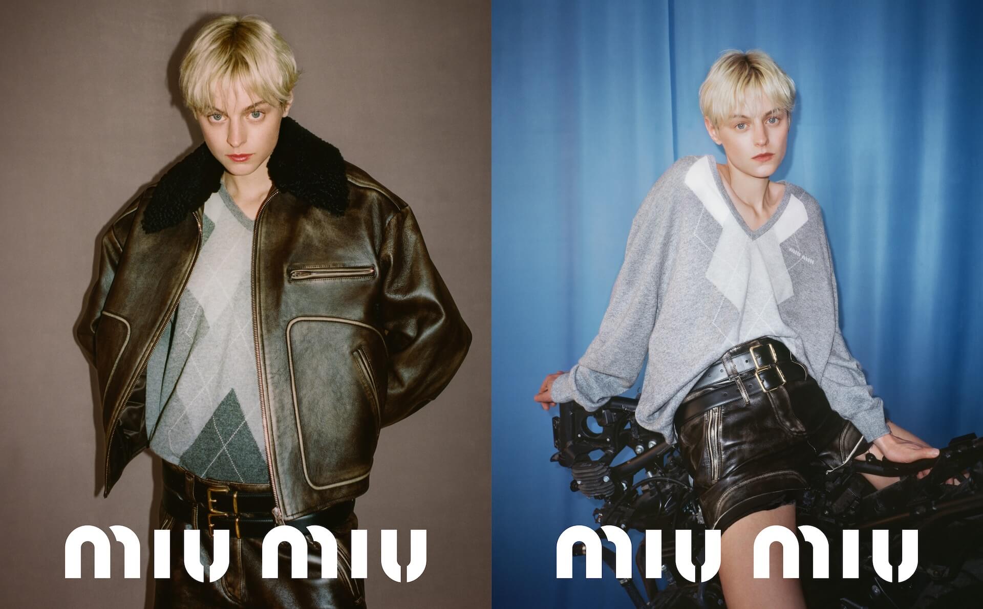 「MIU MIU」2022年秋冬広告キャンペーン『CHARACTER STUDY』を発表 fashion220809_miumiu-01