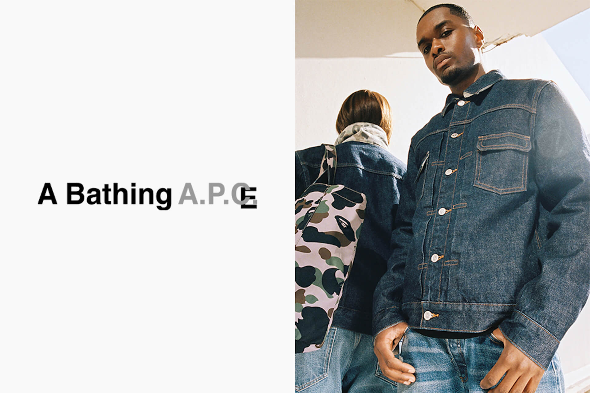 A BATHING APEとA.P.C.による初のコラボコレクションが発表｜遊び心を