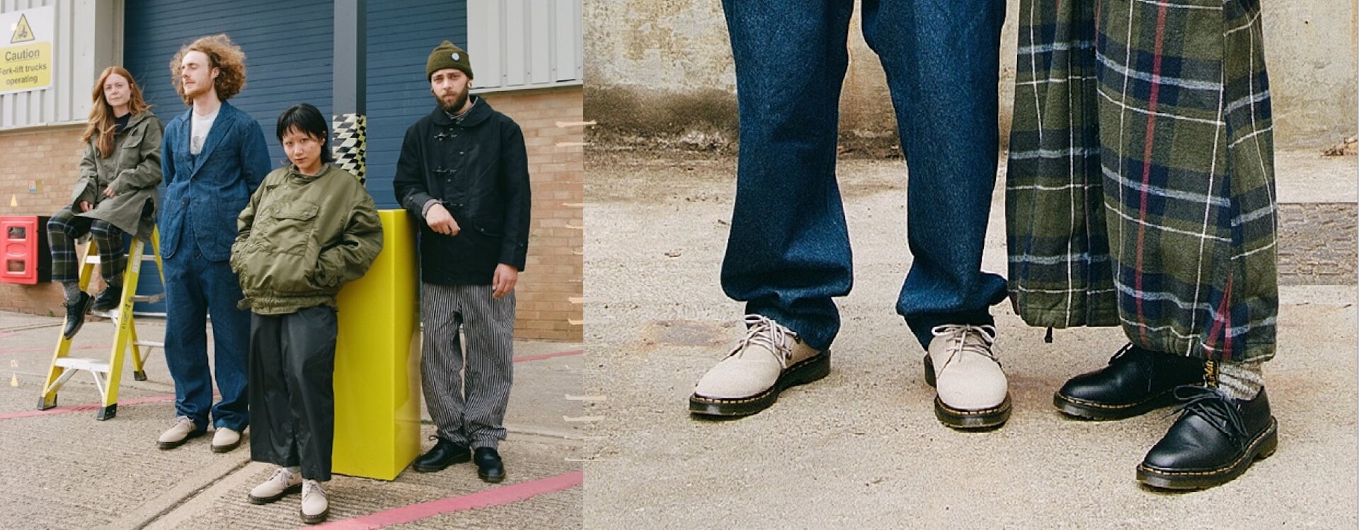 ＜DR. MARTENS × ENGINEERED GARMENTS＞MADE IN ENGLANDの「1461」3ホールシューズ2型が登場 fashion220901-drmartens-02