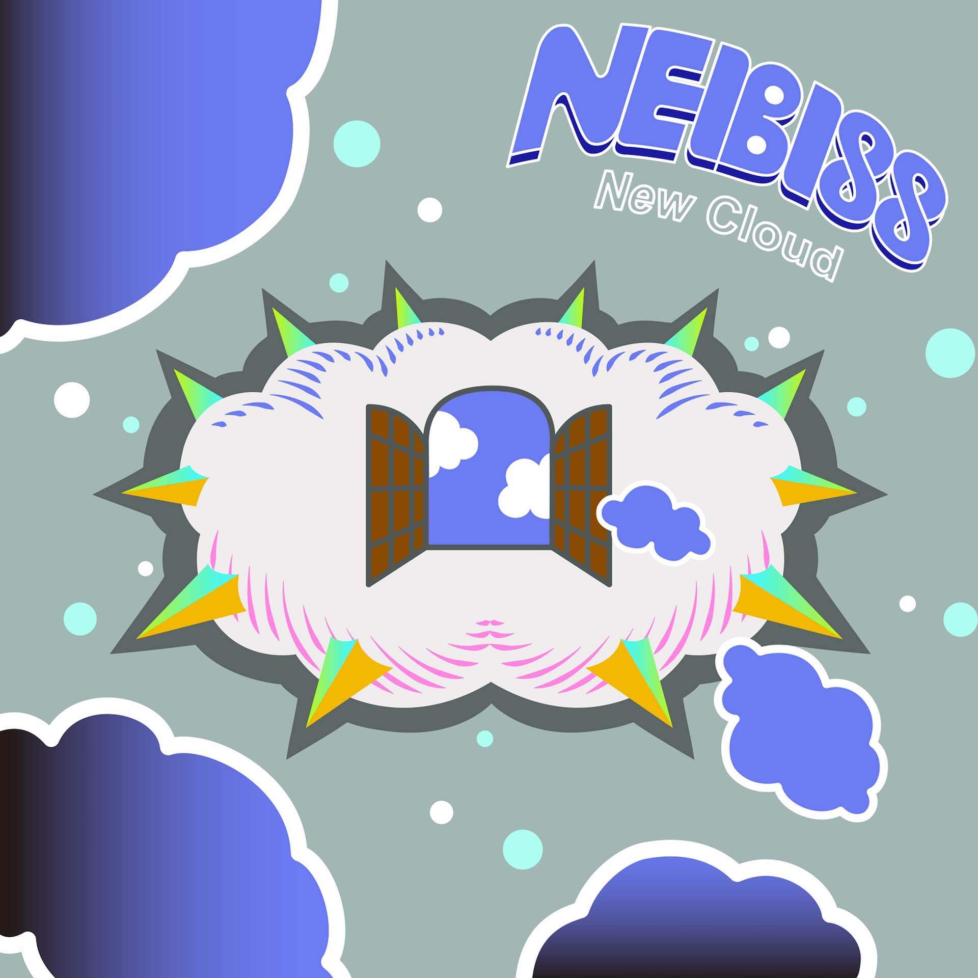 hyunis1000＆ratiff＝Neibiss、E.O.Uプロデュースの新曲「New Cloud」を配信リリース＆naoki yomogidaによるMV公開 music220909-neibiss-1