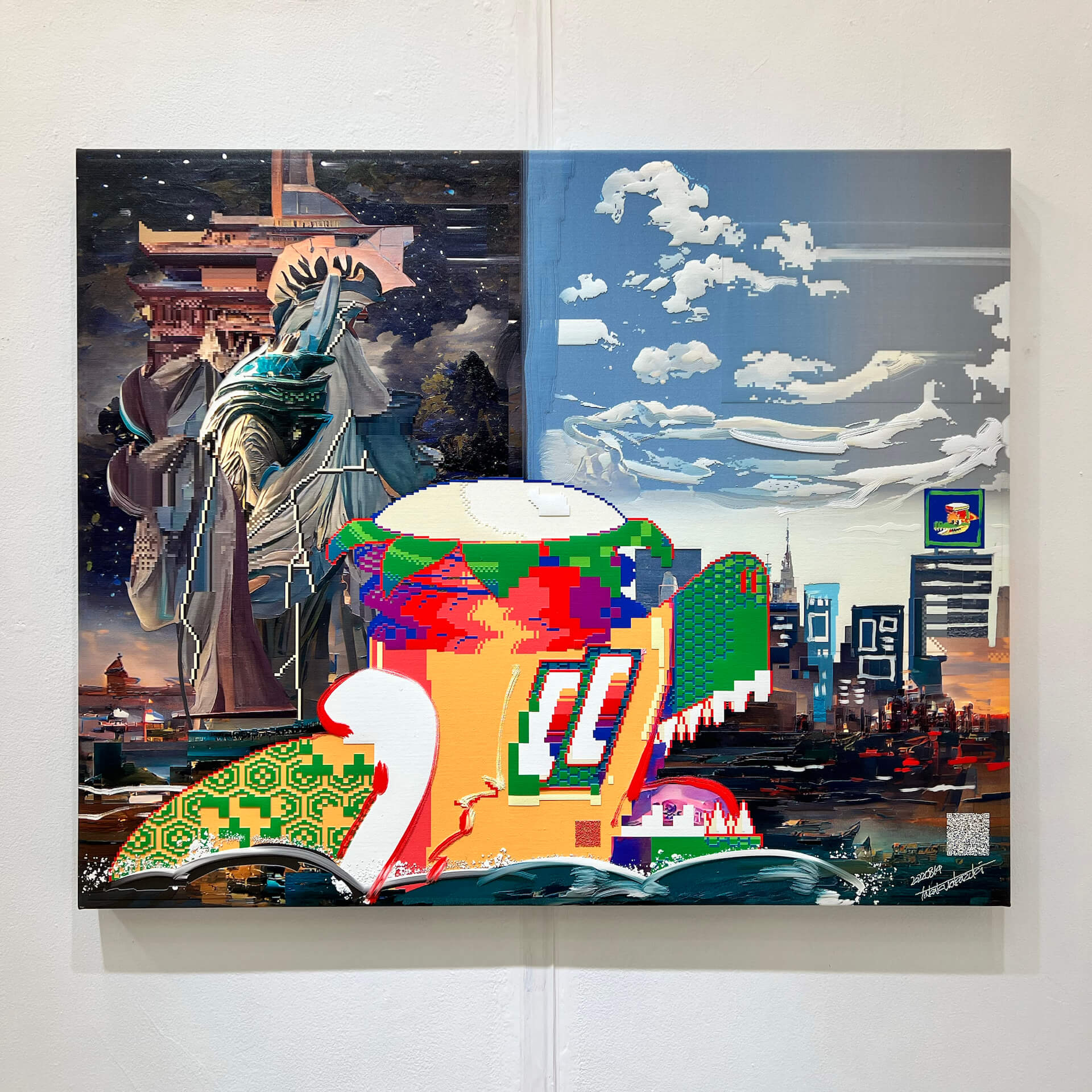 ​​たかくらかずきによる個展『仮想大戦（銀）』YOD TOKYOにて開催｜特撮をテーマにとったデジタルアートの新領域を渋谷で artculture20930-takakurakazuki3