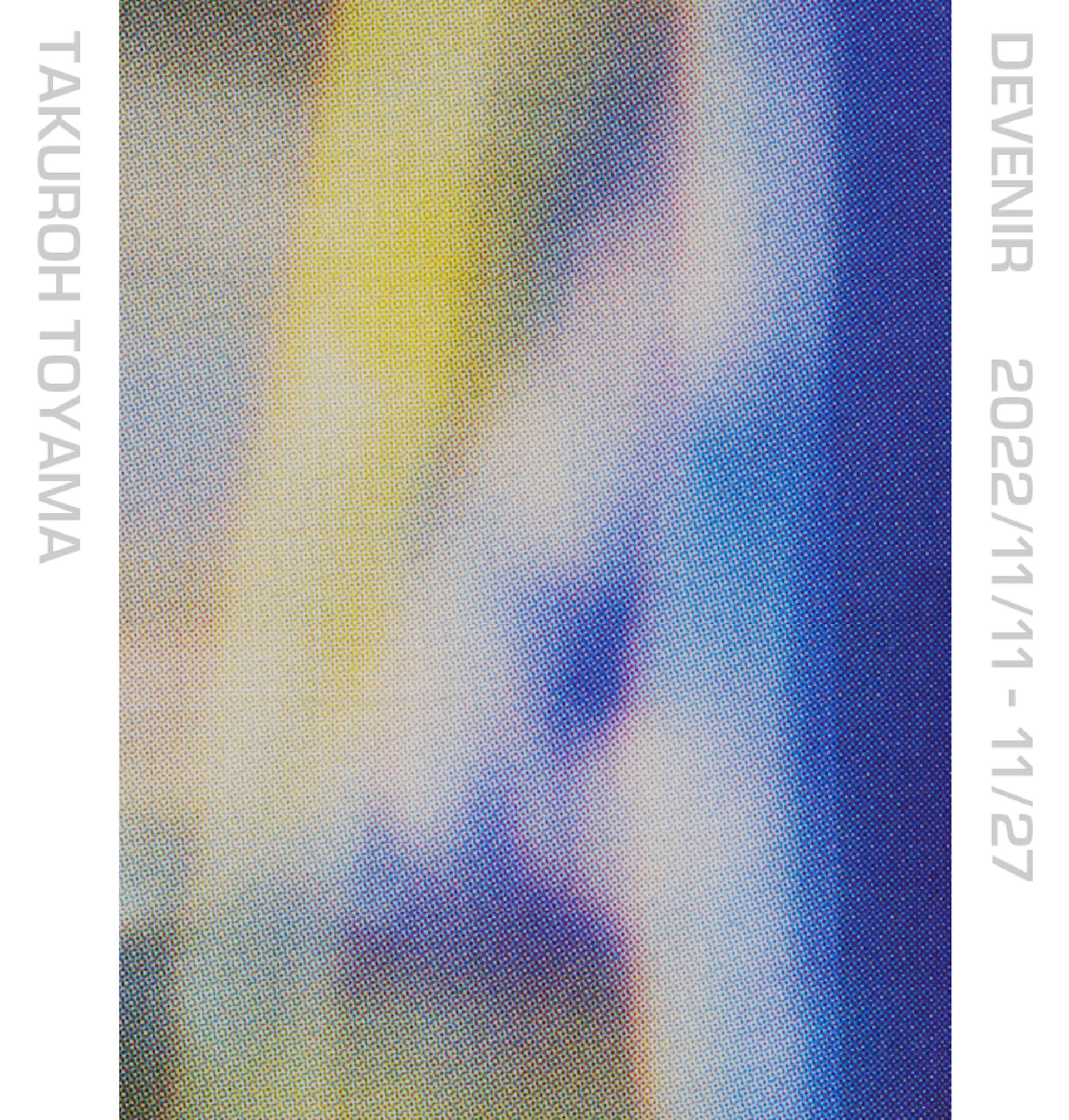写真家・トヤマタクロウによる個展＜DEVENIR 2022/11/11-11/27＞開催｜川島小鳥との対談、大竹雅生（ミツメ）のライブも artculture221104-toyama-takuroh1