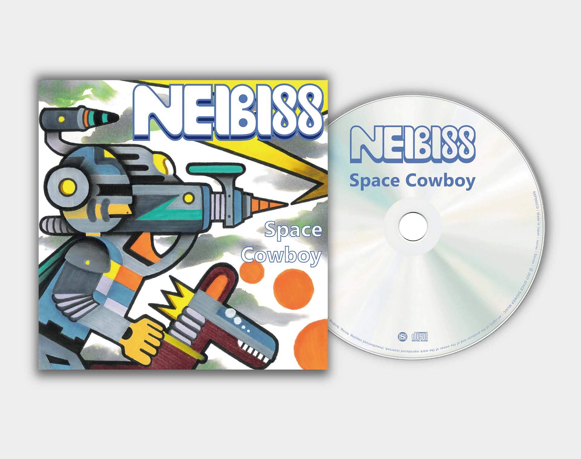 Neibiss、最新作『Space Cowboy』より「no sync Prod. tofubeats」 MV公開、WWWでのリリースパーティーで限定CDの先行販売も｜来年2月に7インチがリリース予定 music221107-neibiss2
