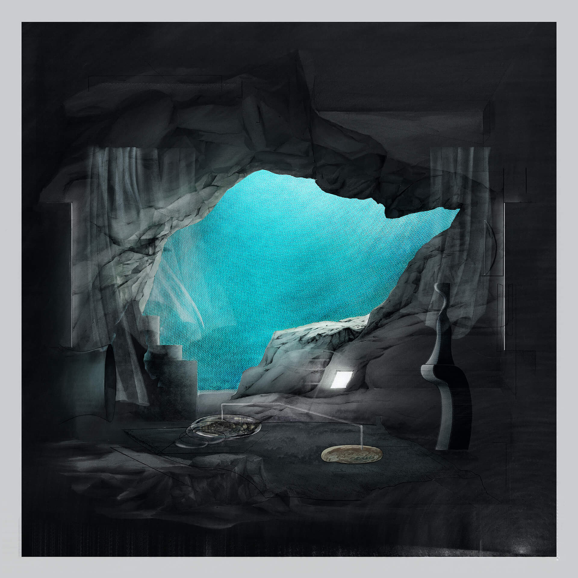 Free Babyronia主催レーベル〈AUN Mute〉より初コンピレーションアルバム『Modern Cave』がリリース｜ music221111-modern-cave
