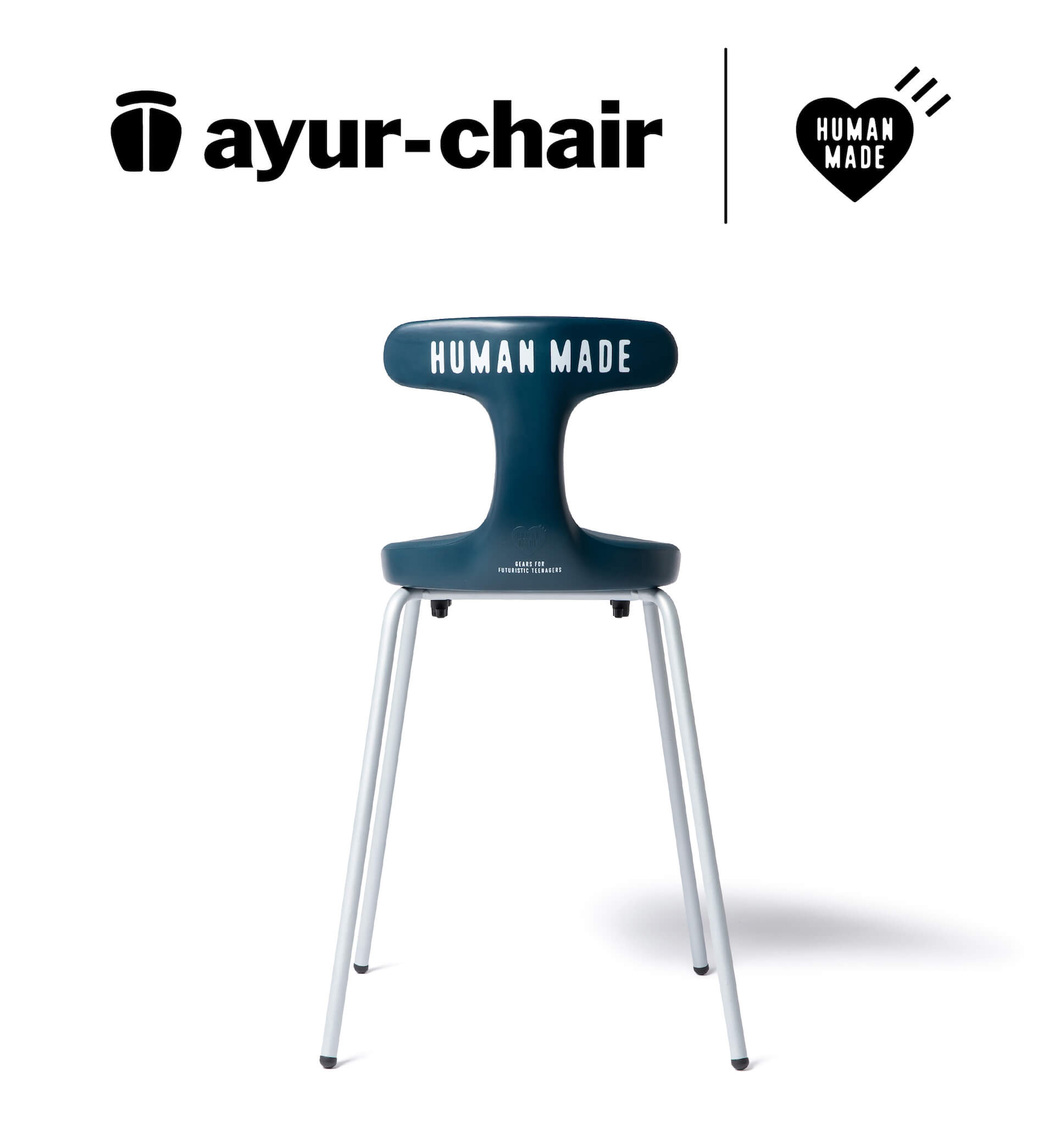 「HUMAN MADE」が健康イスのアーユル・チェアー「ayur-chair」と初コラボ｜オンラインショップにて限定販売 fashion221205-ayur-chair-03
