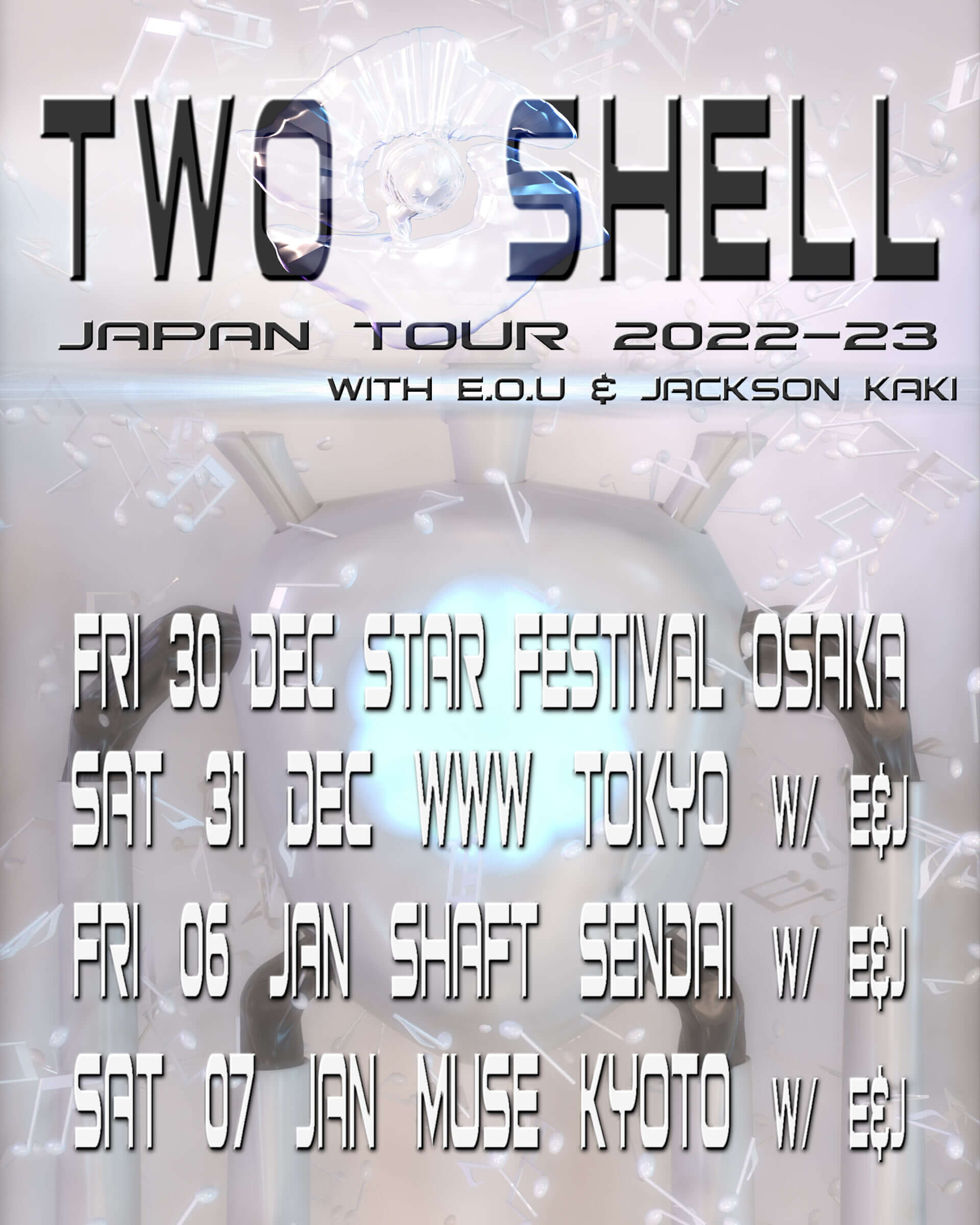 two shell tour