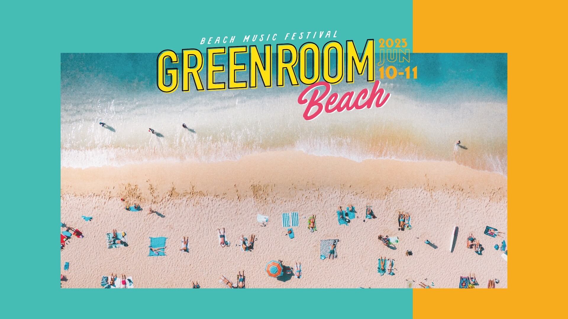 日本最大級ビーチミュージックフェスティバル＜GREENROOM BEACH’23＞が2023年も開催決定 music221216-greenroombeach-01