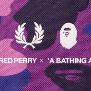FRED PERRY x A BATHING APE