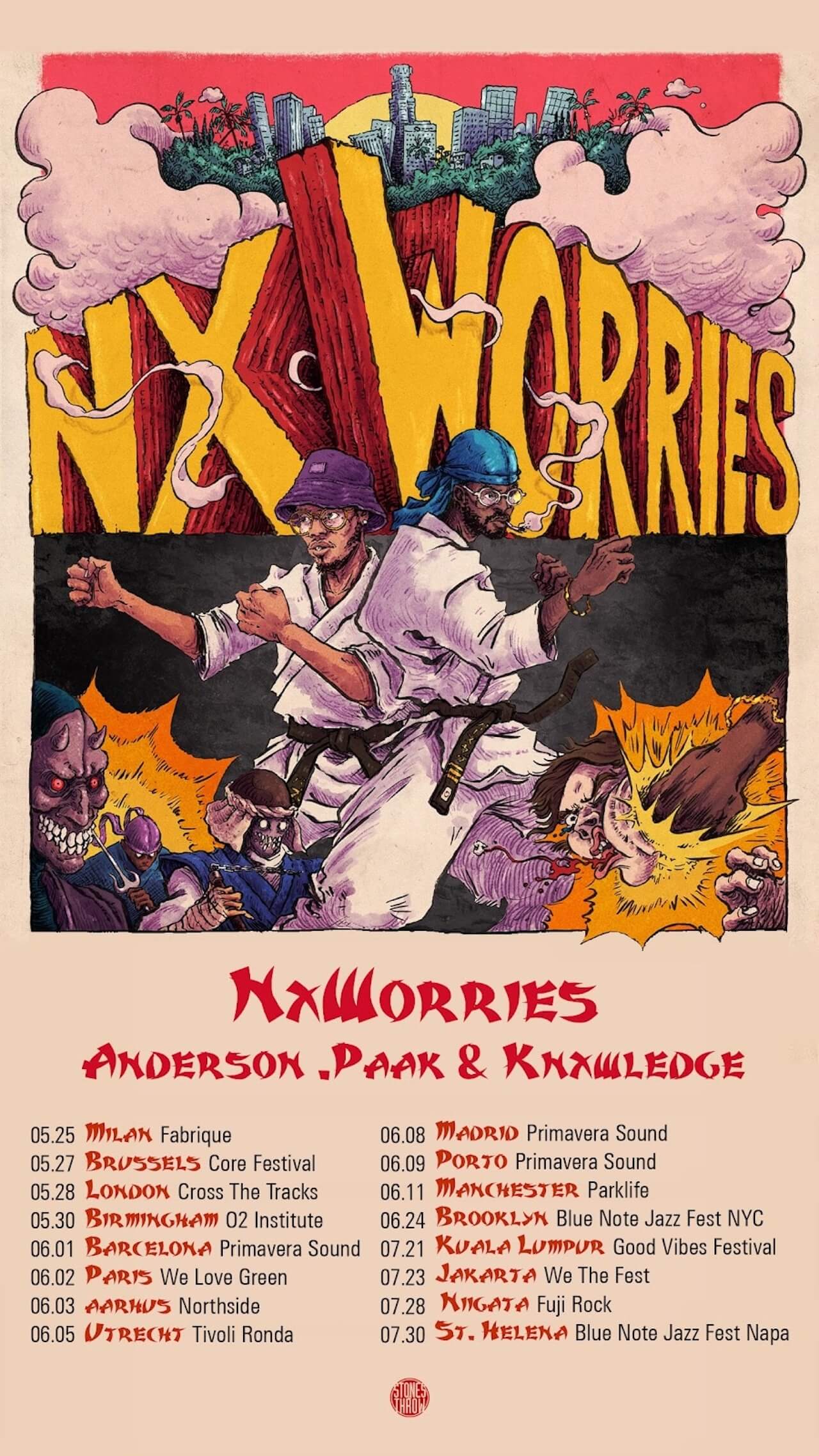 NxWorries、新曲「Daydreaming」を発表｜＜FUJI ROCK FESTIVAL ’23＞で来日、今年アルバムリリース music230518-nxworries-1