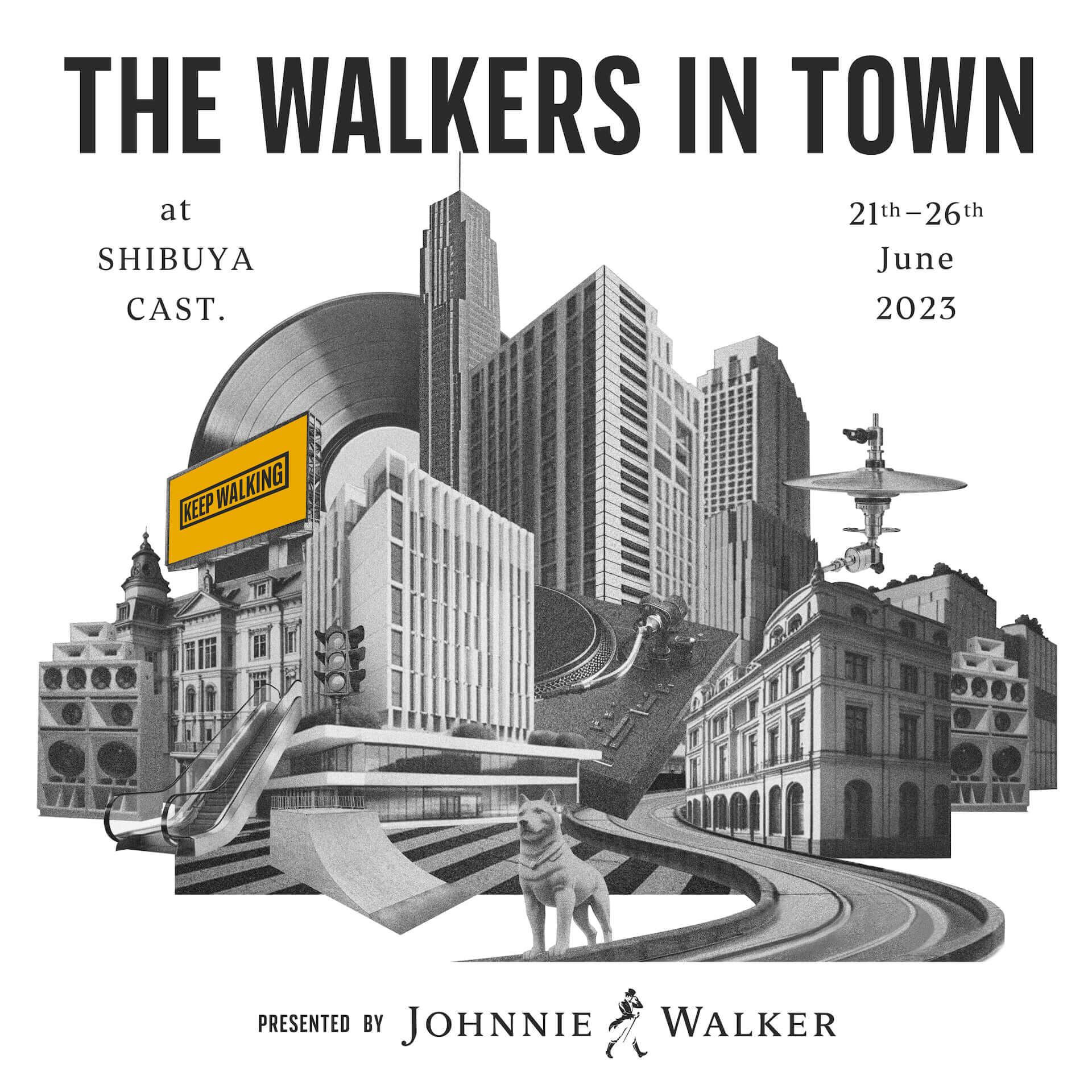 THE WALKERS IN TOWN presented by JOHNNIE WALKER