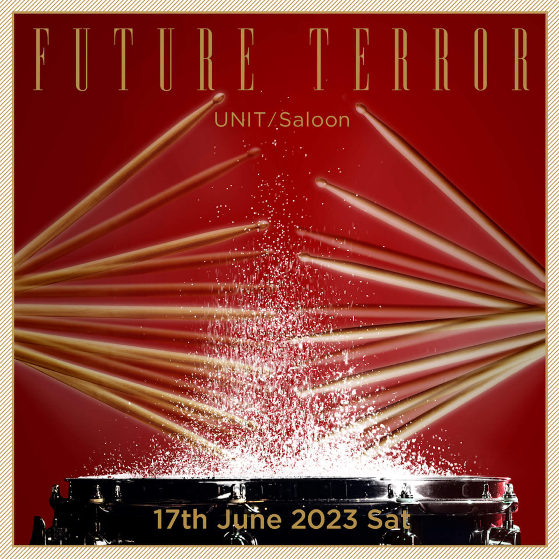 DJ Nobu率いる名物パーティ＜FUTURE TERROR＞が代官山UNIT／Saloonにて今週末開催｜日野浩志郎率いるバンド「goat」らが集結 music230613-future-terror1