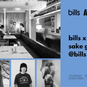 bills x lit sake groove @bills Fukuoka