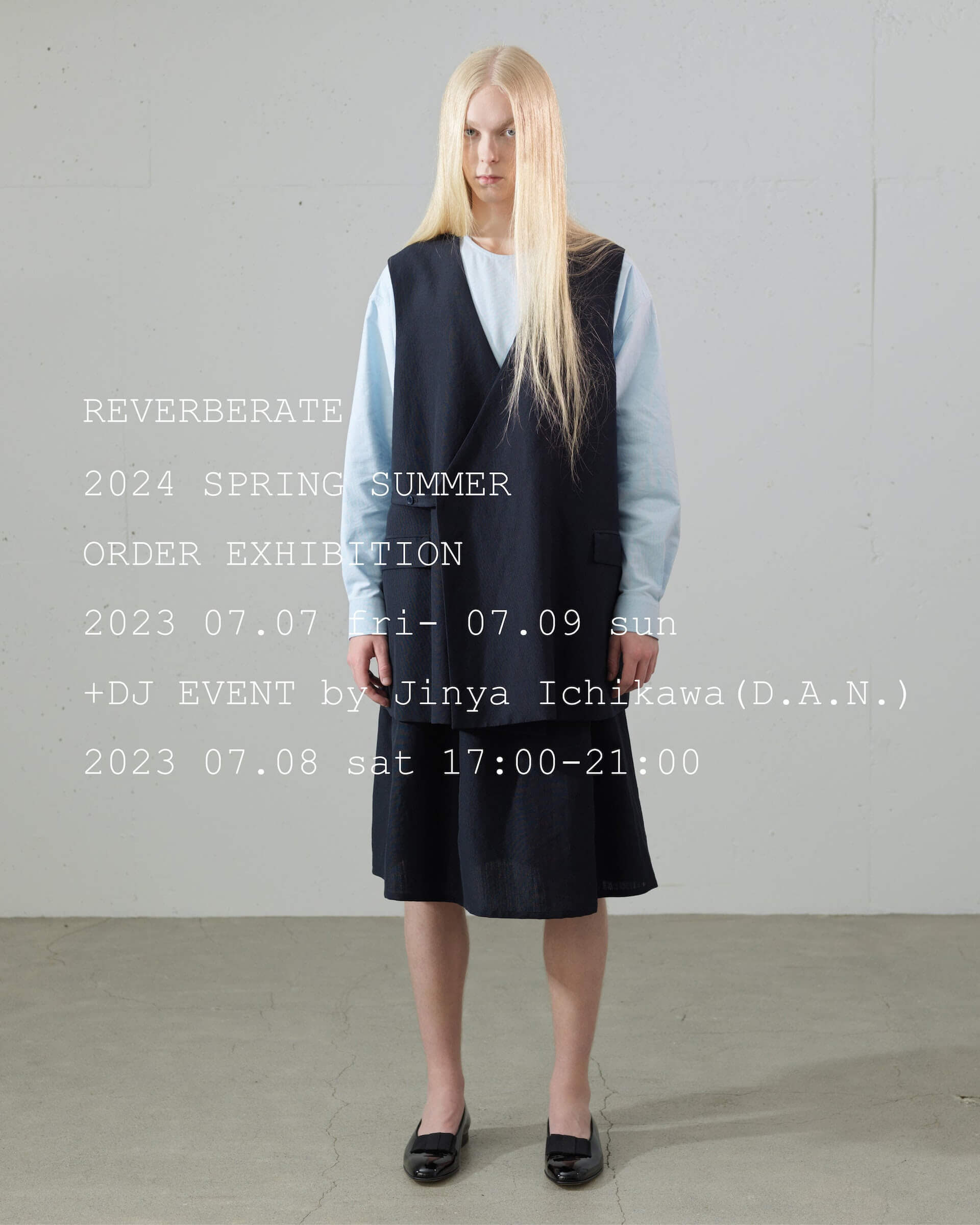 イギリス発のファッションブランド「REVERBERATE」が2024 SSの先行受注会を開催｜D.A.N・市川仁也によるDJイベントも lifefashion-REVERBERATE2